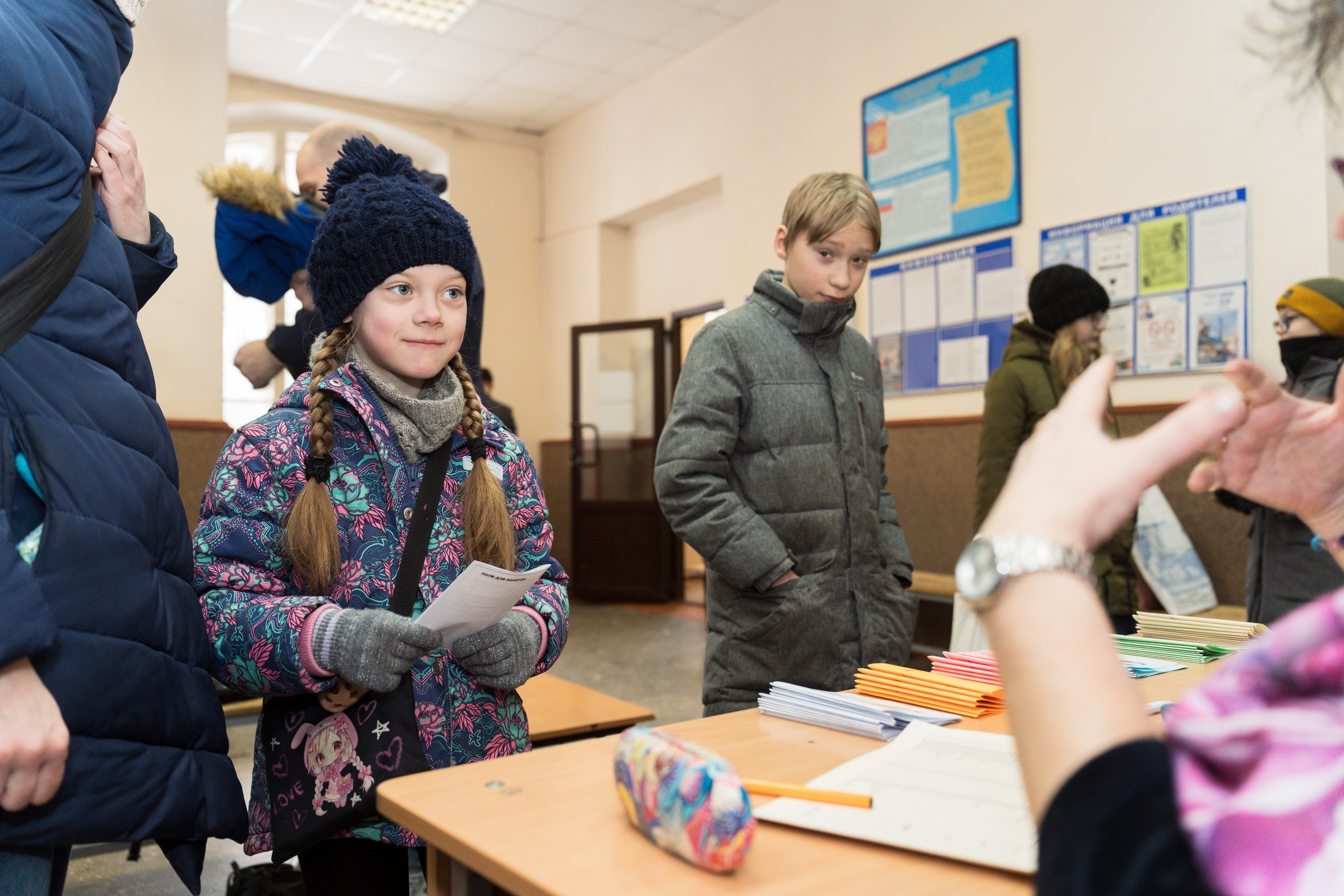 Пятёрка для ребёнка. Репортажная съёмка в Санкт-Петербурге, Константин Петров