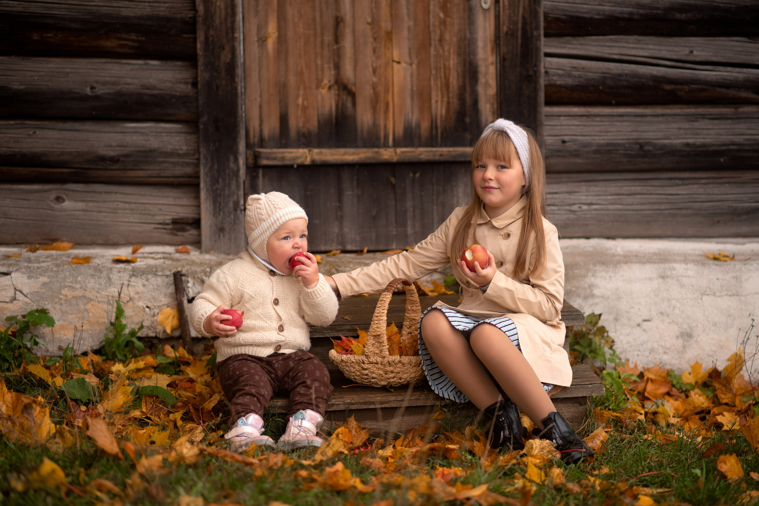 Семейная фотосессия в Ясной Поляне. Осень. Семейный и детский фотограф в Туле Светлана Воронкова
