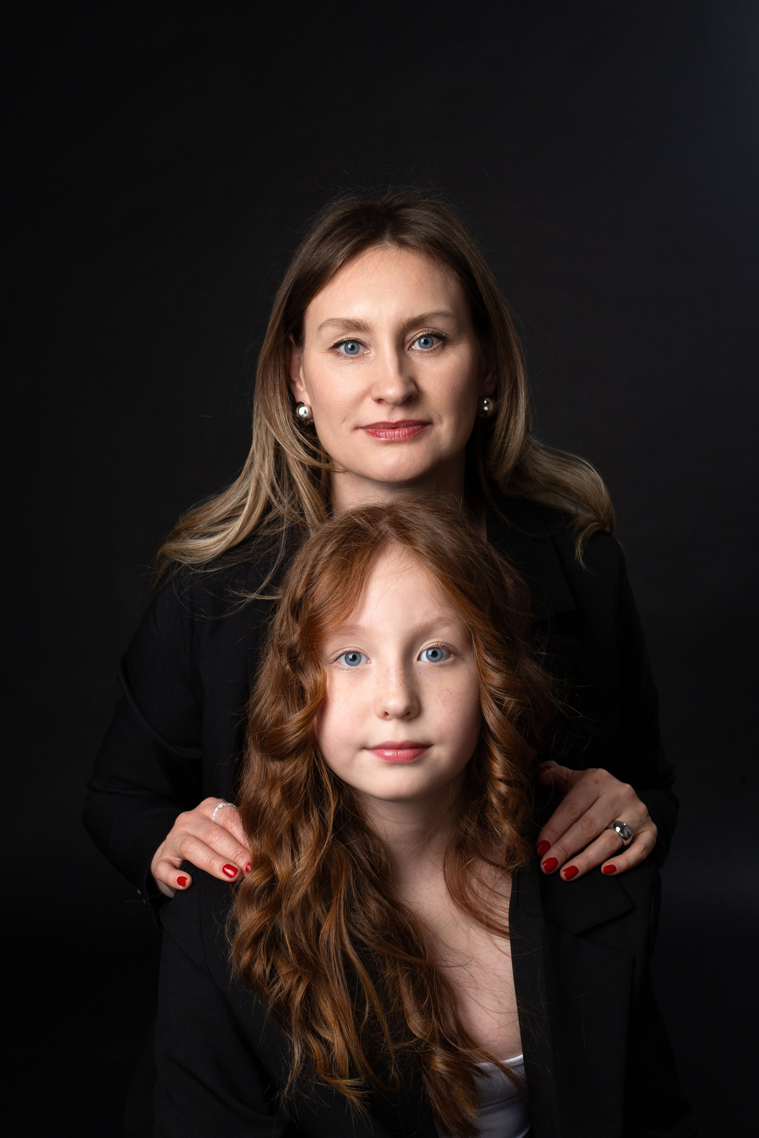 Фотосессия мама и дочка