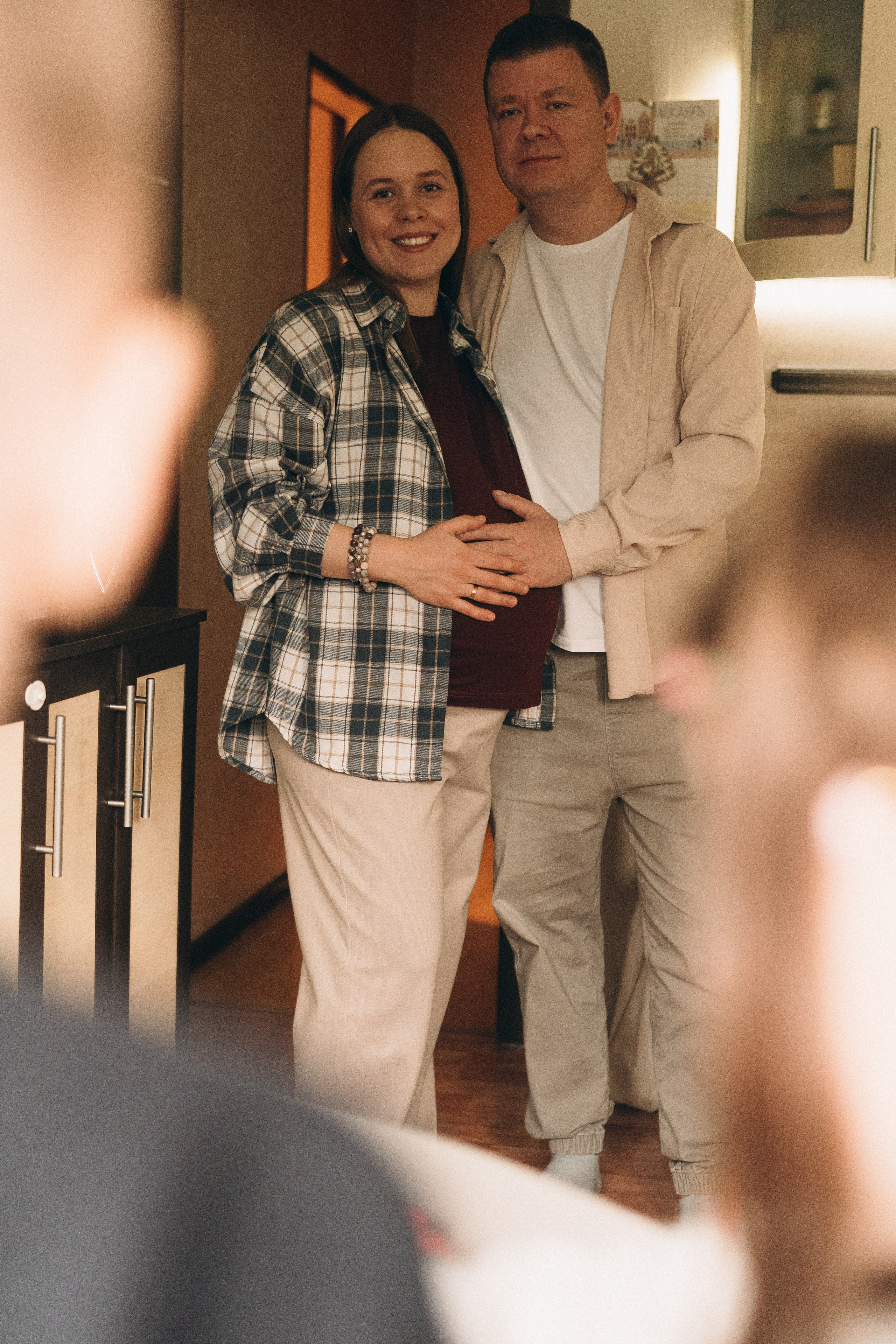 Домашняя Новогодняя фотосессия. Семейный, ньюборн фотограф, фотограф на роды в Москве, Виктория Тюльдюкова