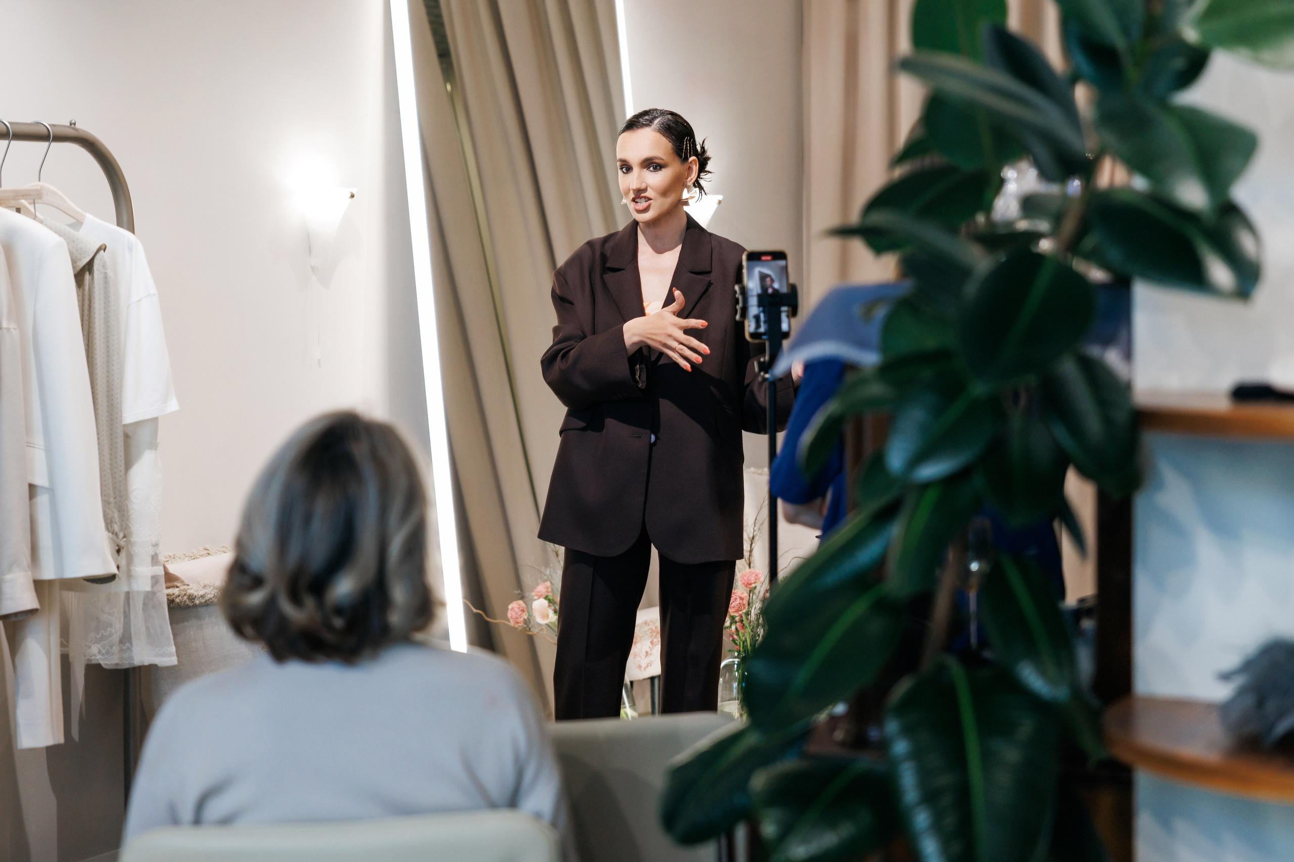 Drugaya store. Мастер-класс от стилиста. Фотограф Виталий Хайлов, Екатеринбург