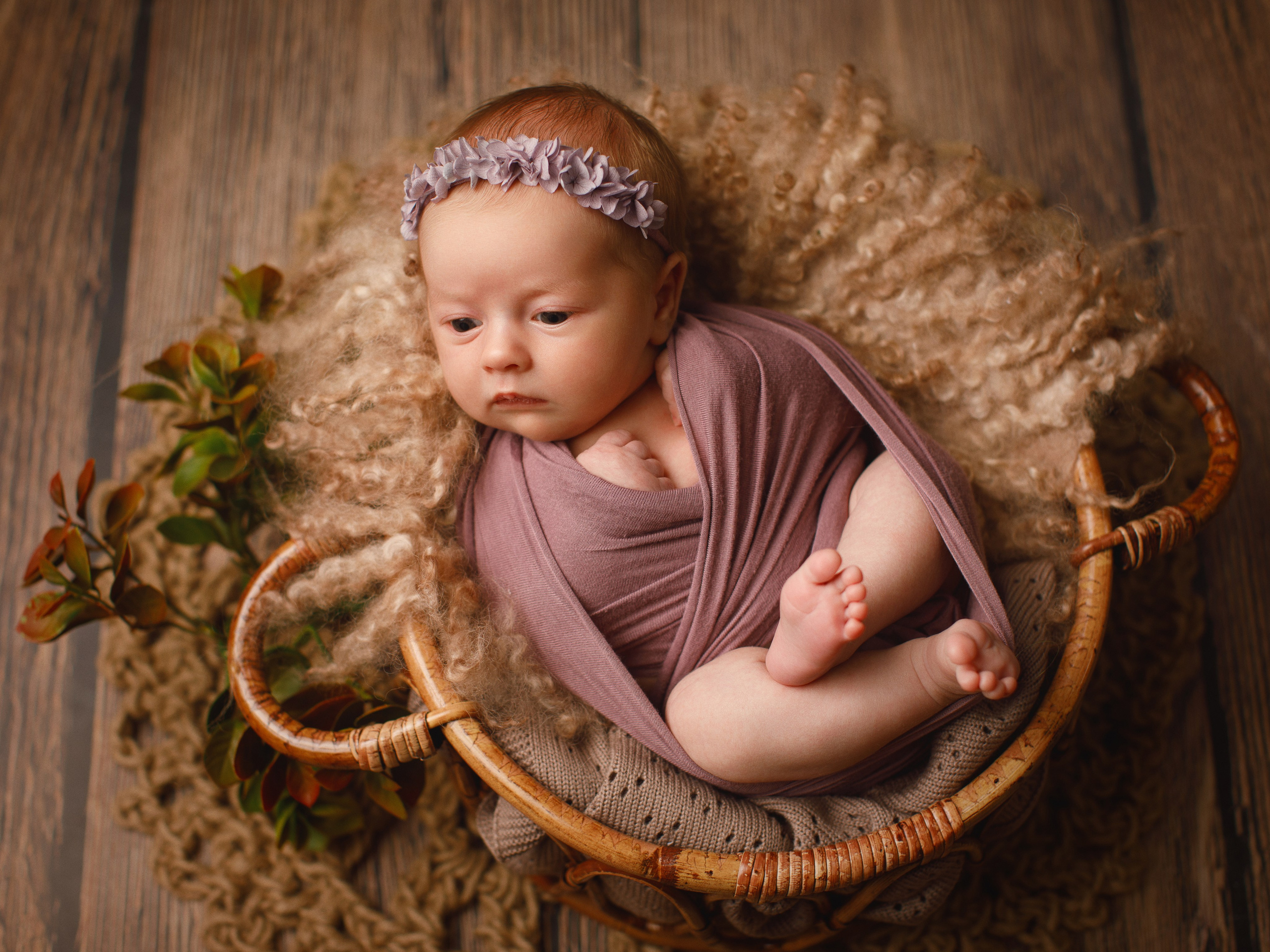 Портфолио фотосессия для новорожденных. Фотограф новорождённых и детей до года на КМВ