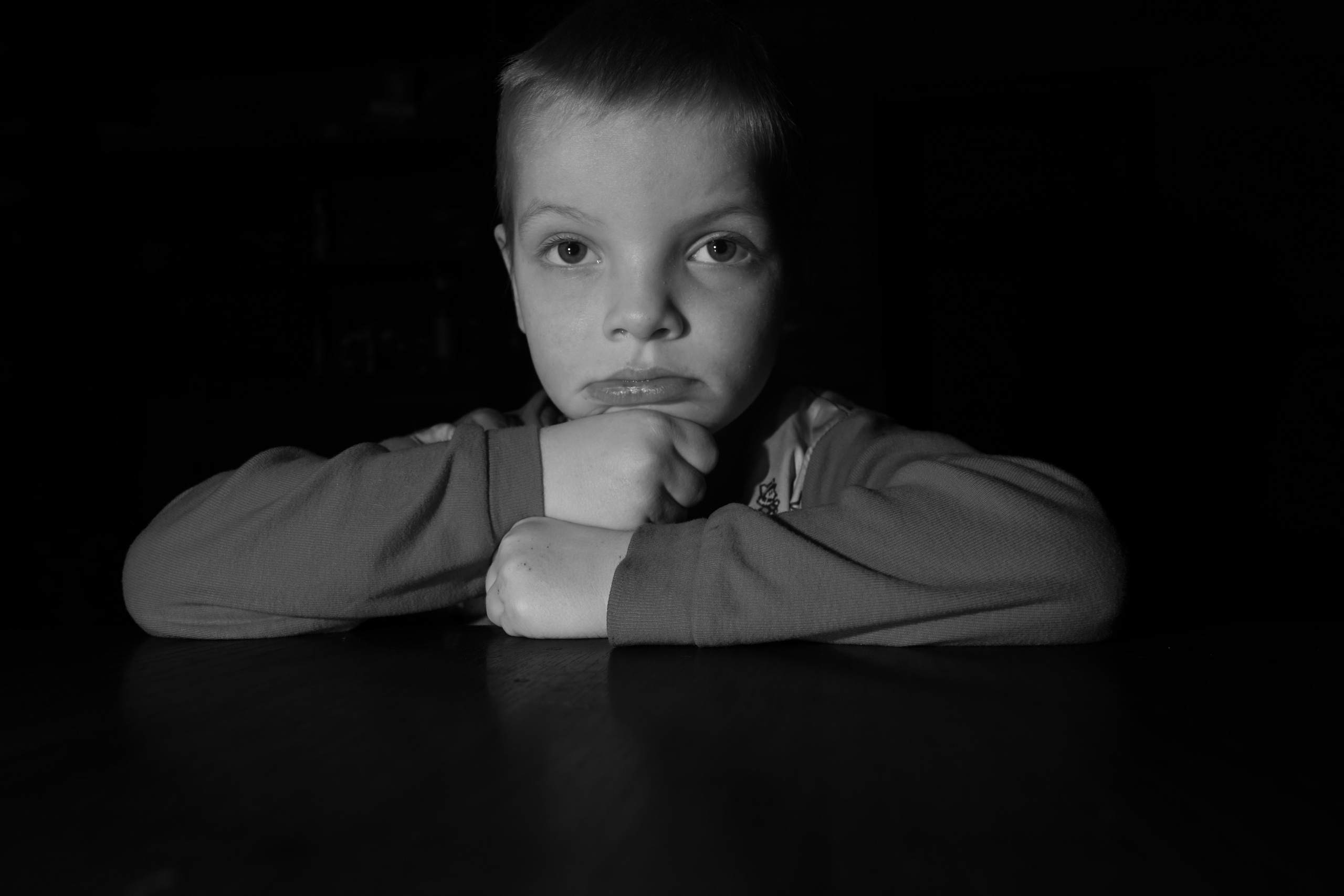 Пробы в ЧБ. Фотограф Олег Колногоров