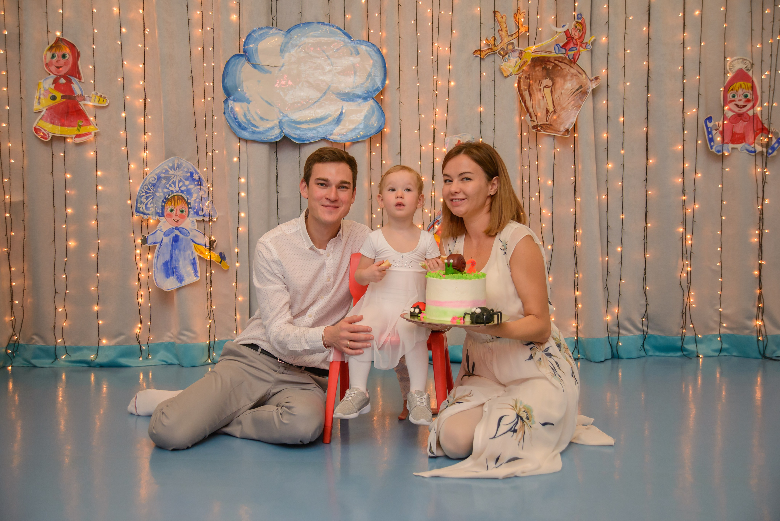 Детский день рождения_2 года Вареньке