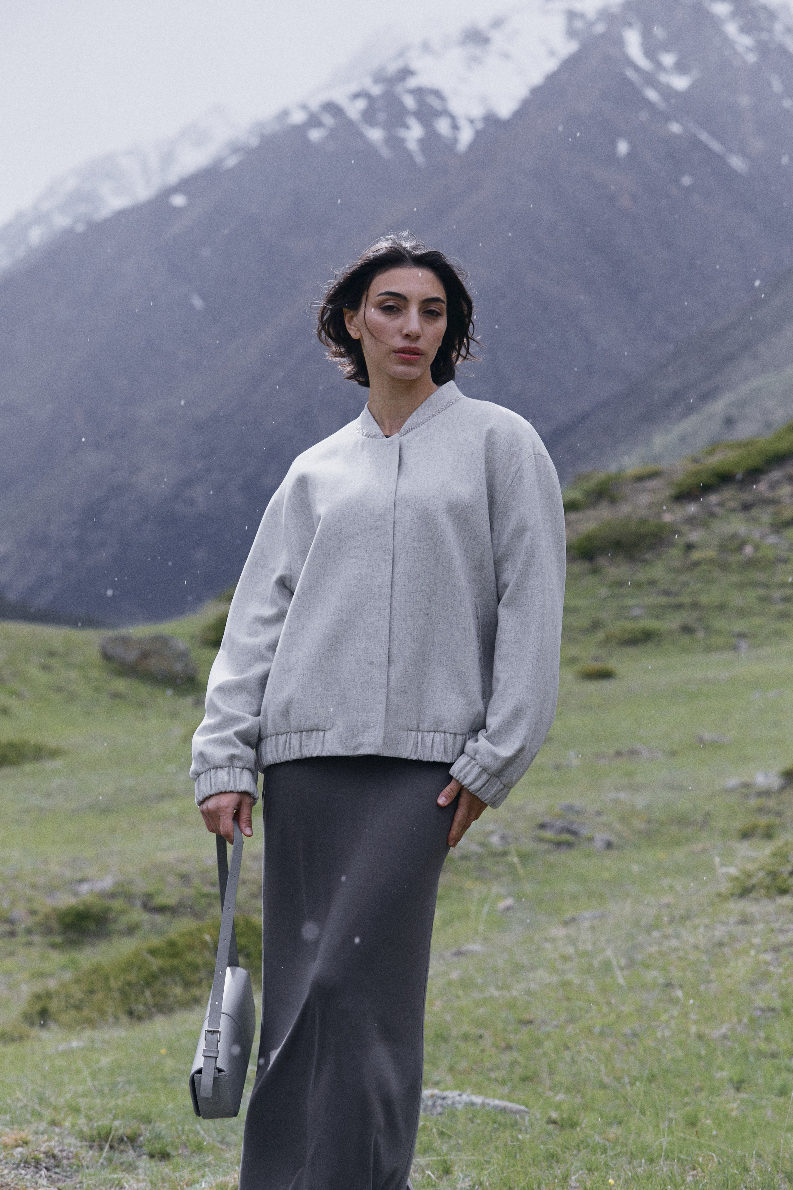 Имиджевая съемка для бренда в горах. Фотограф Продюсер в горах КБР / Москва  Нальчик Горы