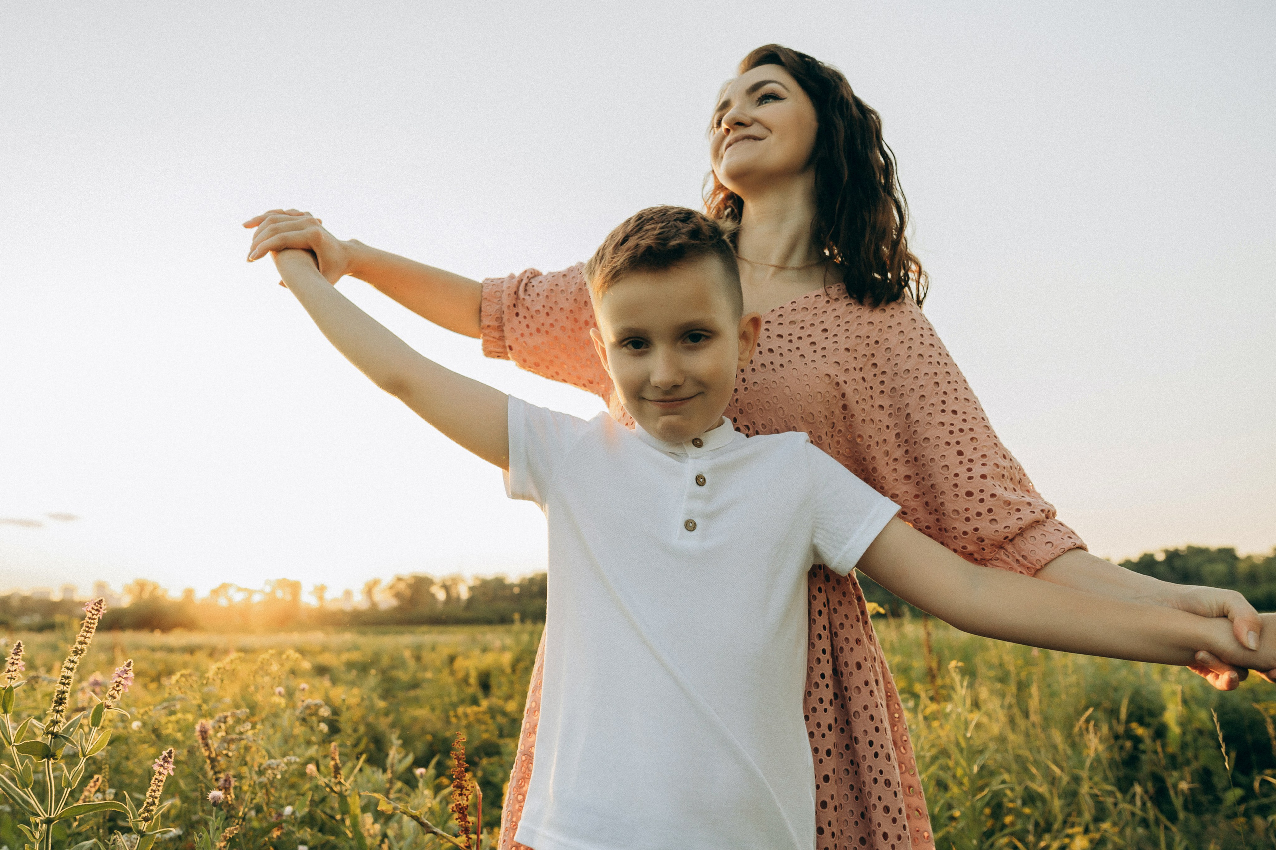 Наташа, Денис, Мирон и Алена. Семейный фотограф и детский фотограф в Волгограде Алеся Бутакова — дет