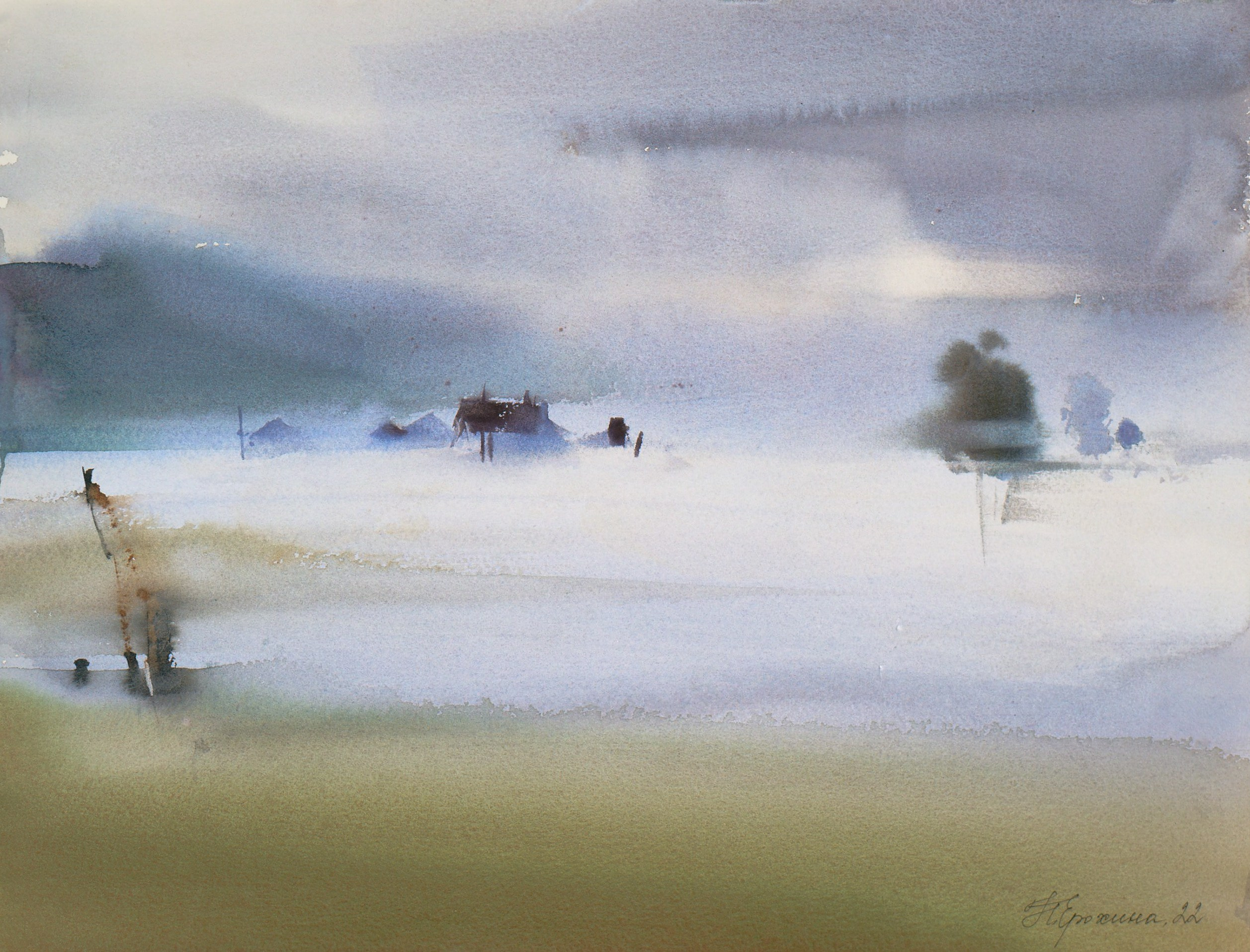 Пейзаж 2 серии ТУМАН (30Х40 СМ) 6 000 р.