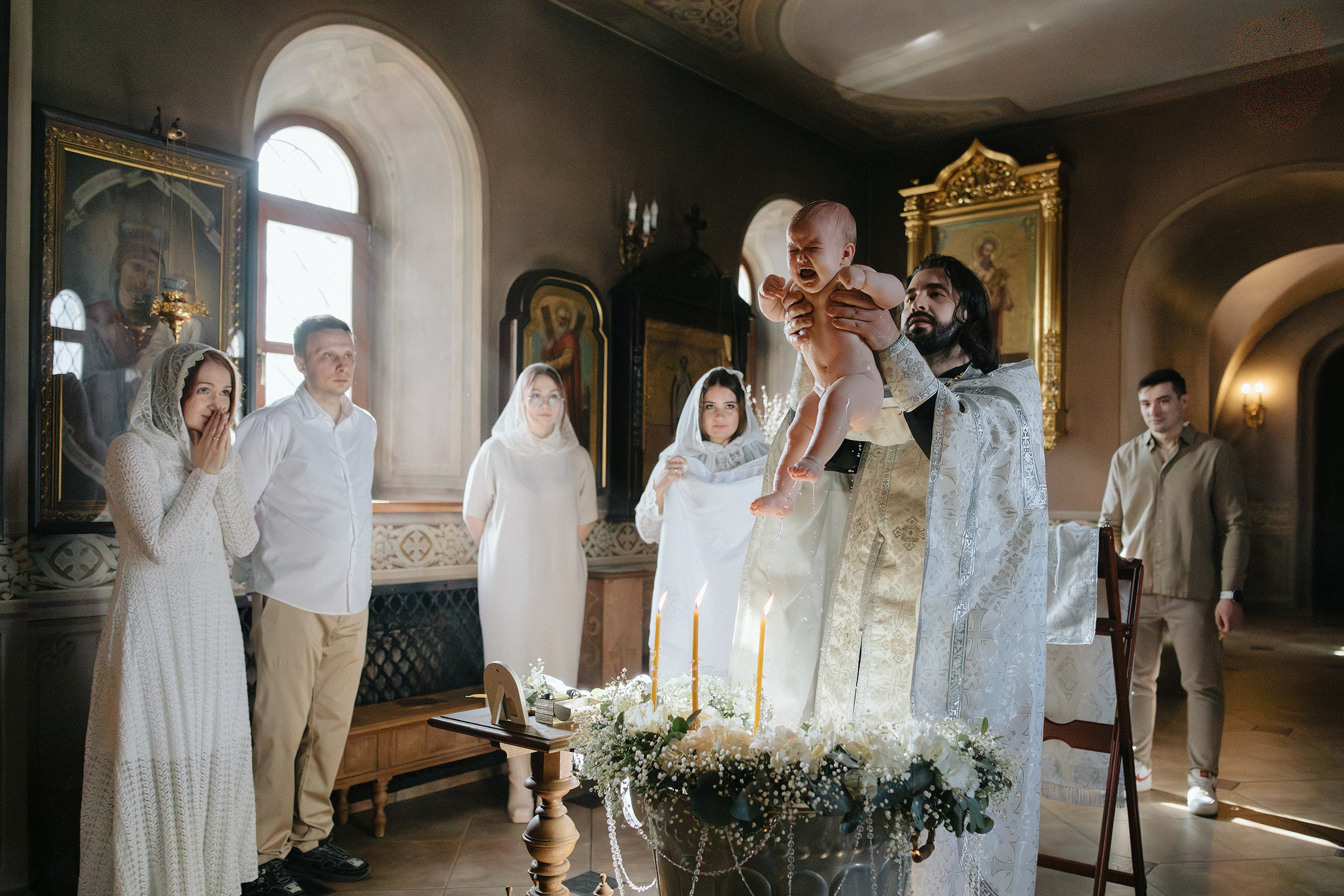 Крещение Киры. Фотограф на венчание, крещение