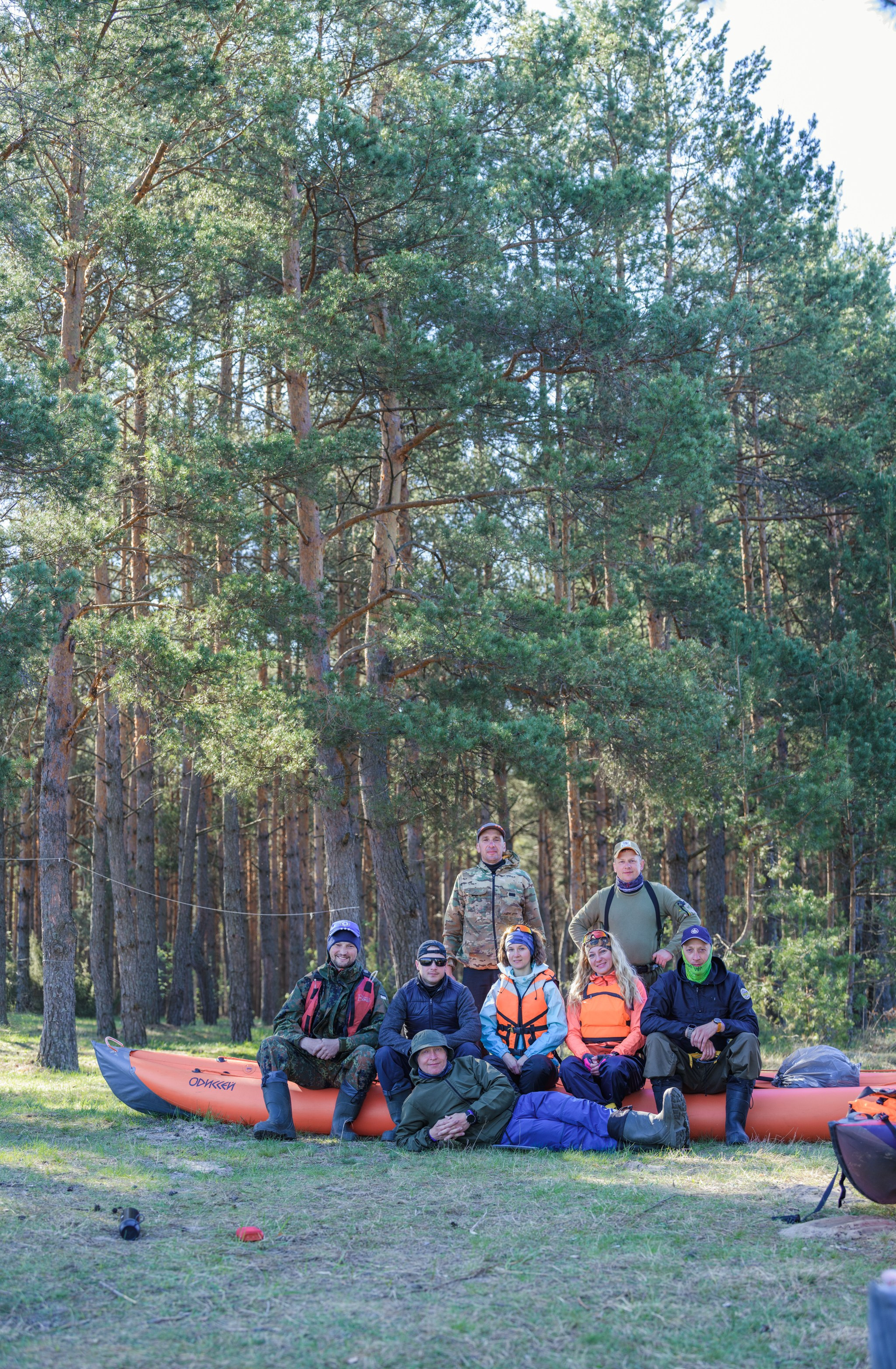 Водный поход 1-й кс по реке Случь. Репортажный фотограф Владимир Беляй