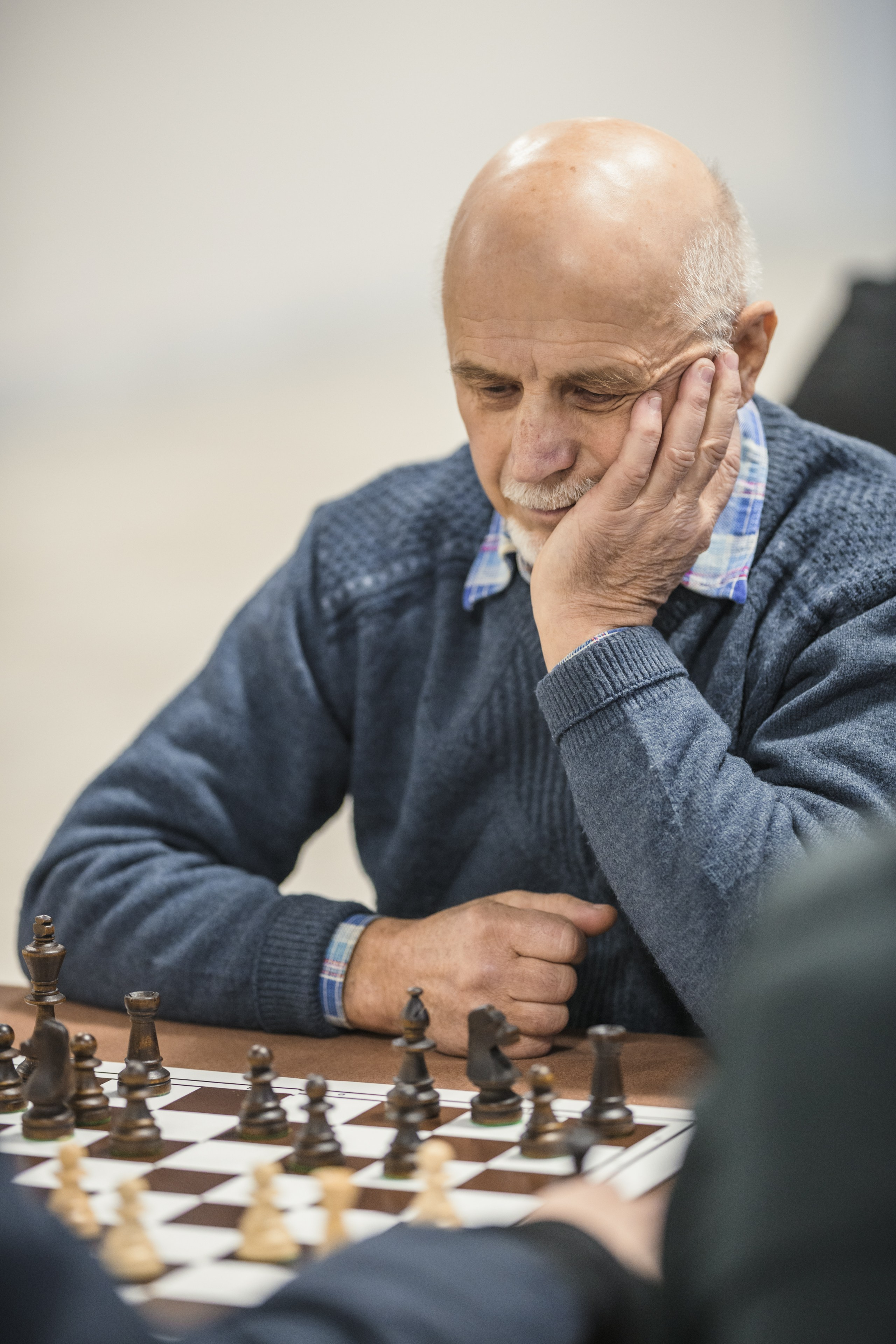Чемпионат Мозырского района по шахматам. Репортажный фотограф Владимир Беляй