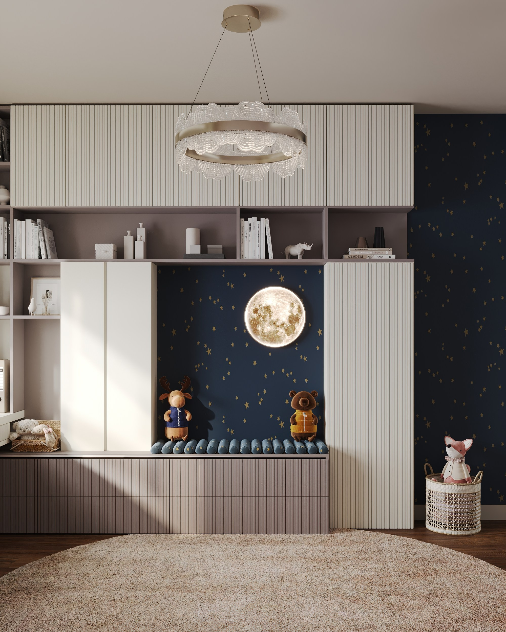 4-х комнатная квартира в Москве. Интерьерный 3Д Визуализатор Маргарита Оберемко