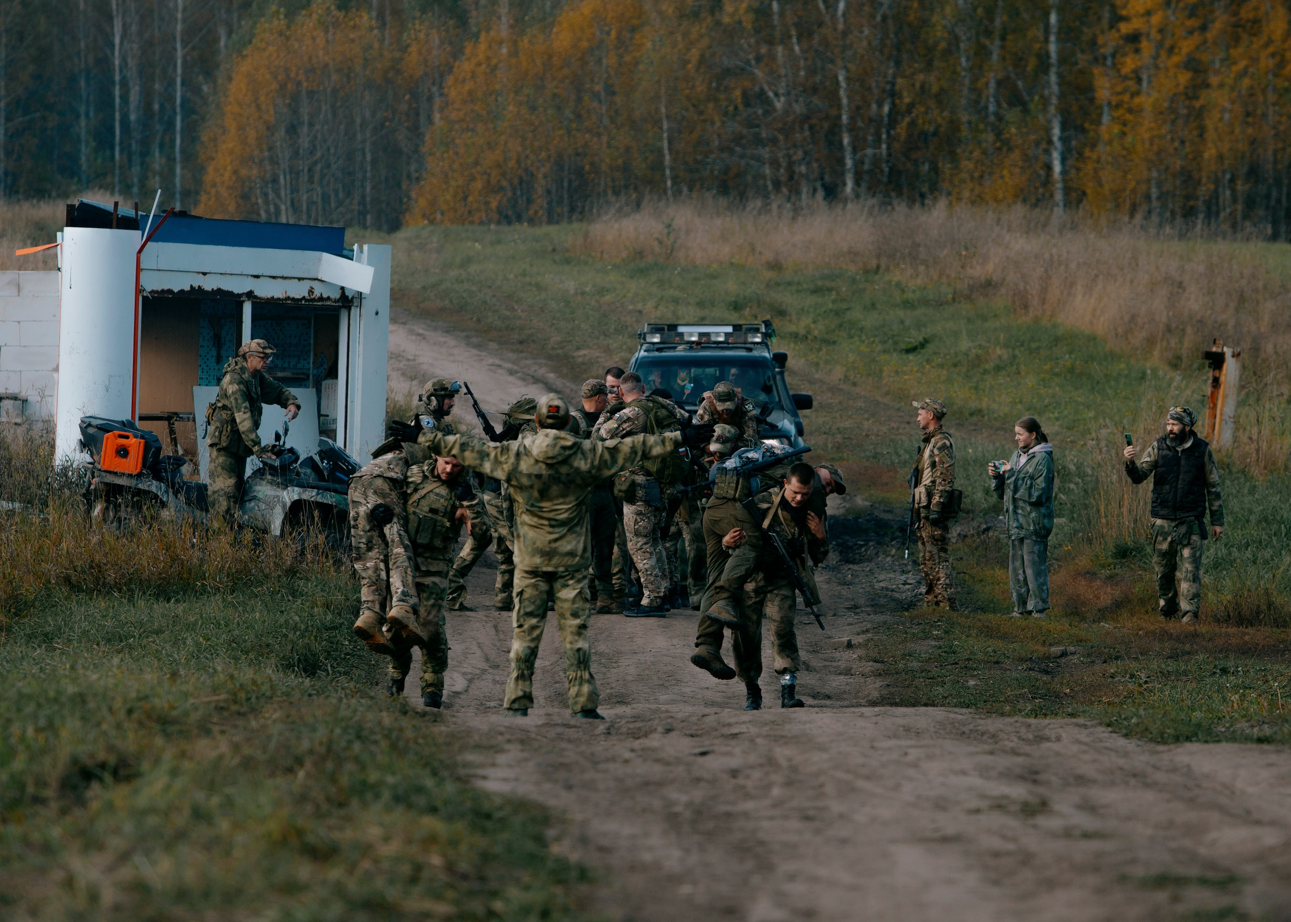 Квалификационные испытания. Сдача на шеврон «Боевая Единица». Портретный фотограф в Москве Дарья Цезария