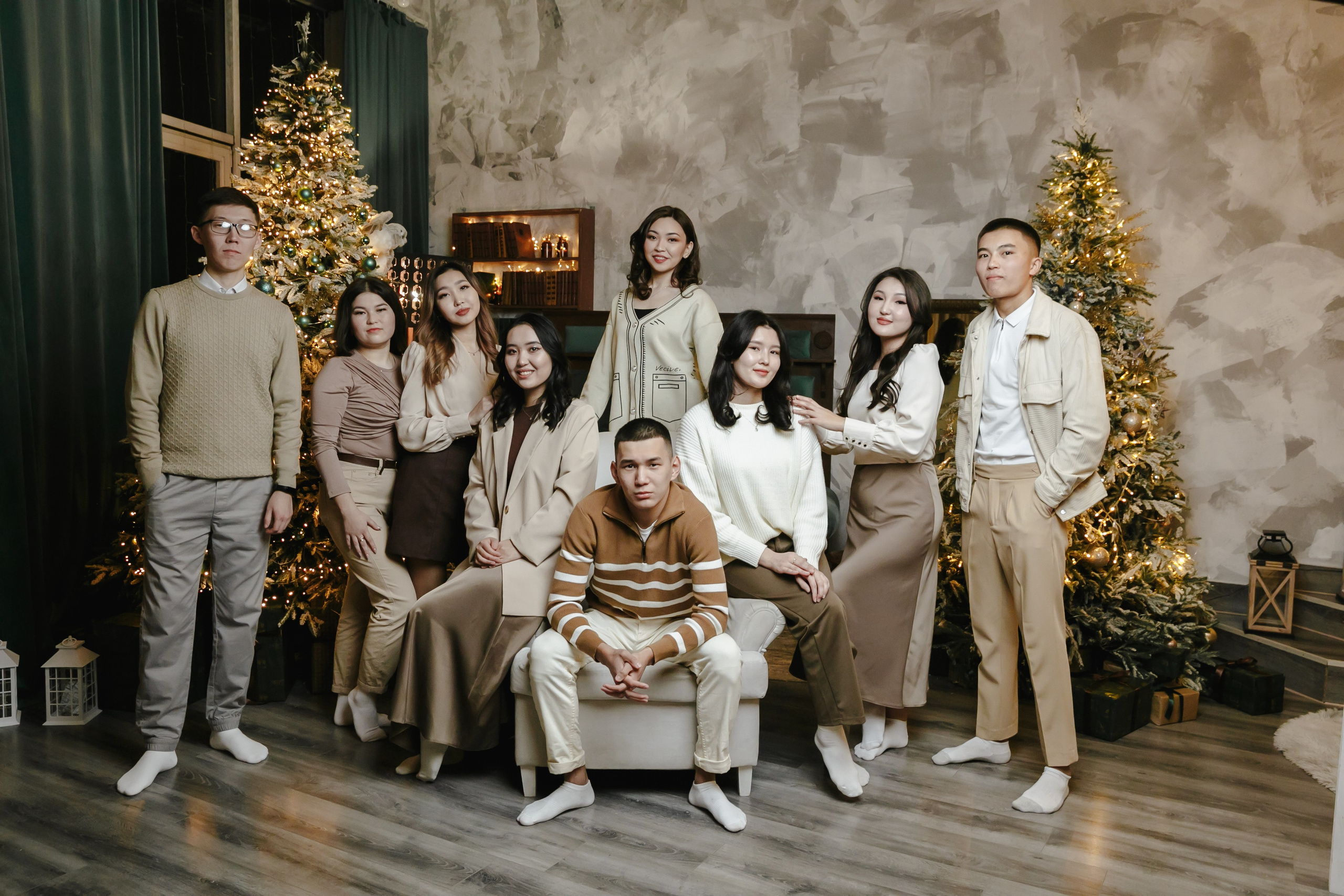 Семейная новогодняя фотосессия Петропавловск. Свадебный и Семейный фотограф в Петрпавловске