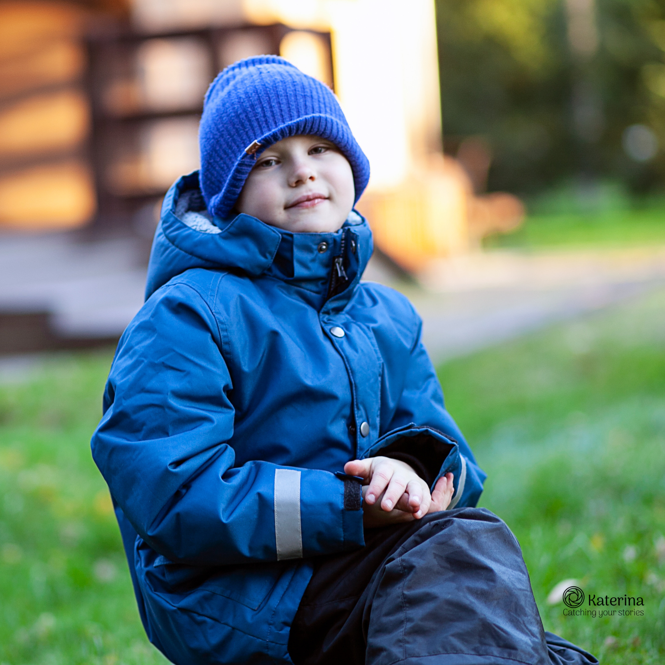 Осенняя прогулка. Портретная и семейная съемка. Фотограф анималист