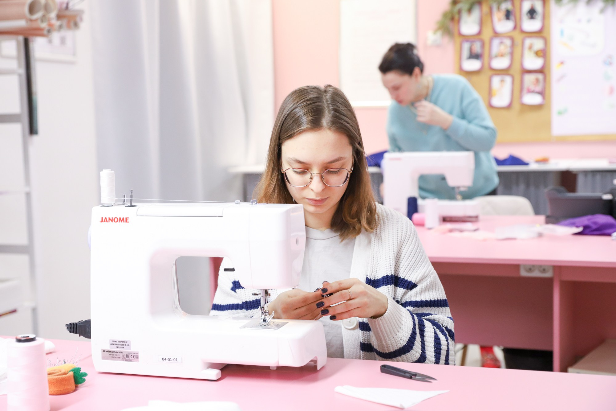 Школа шитья «Хочу шить». Фотограф Дарья Попова