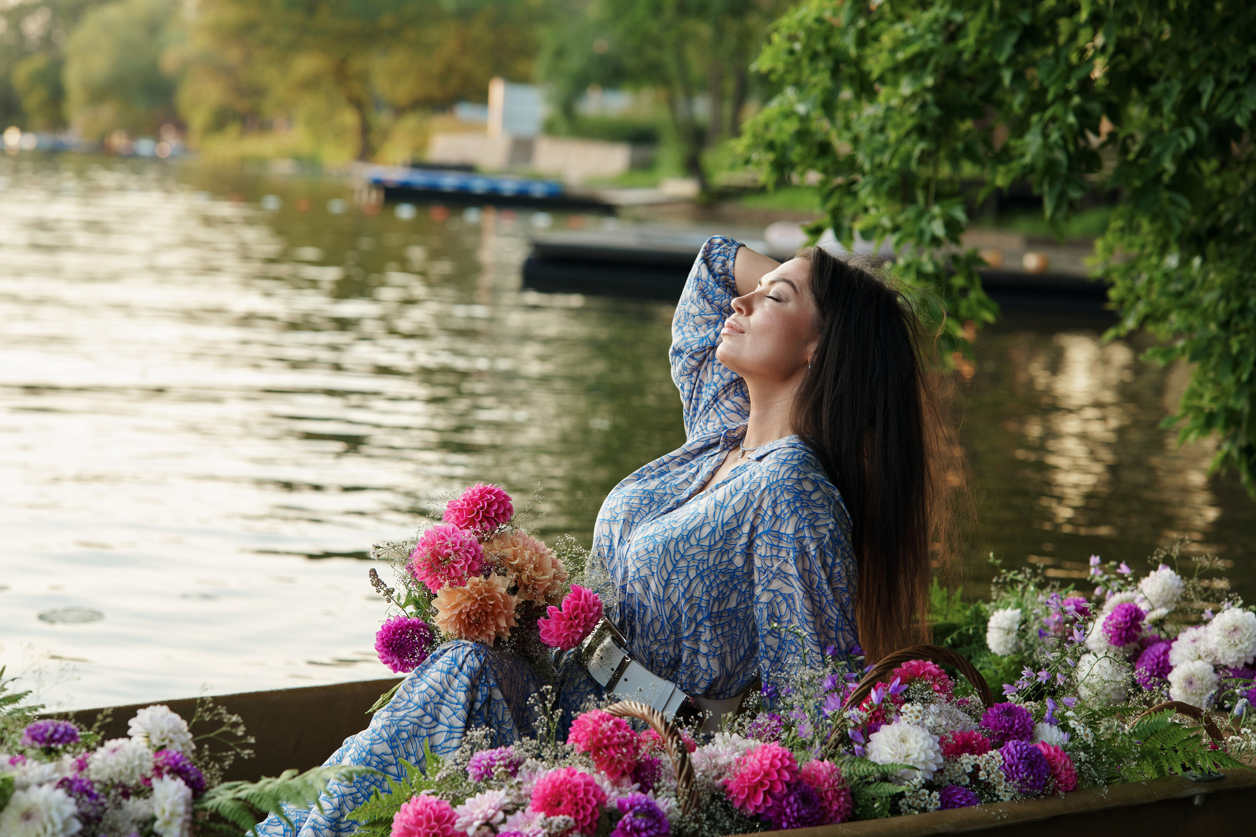 Фотопроект в лодке. Фотограф в Воронеже Тазаева Светлана