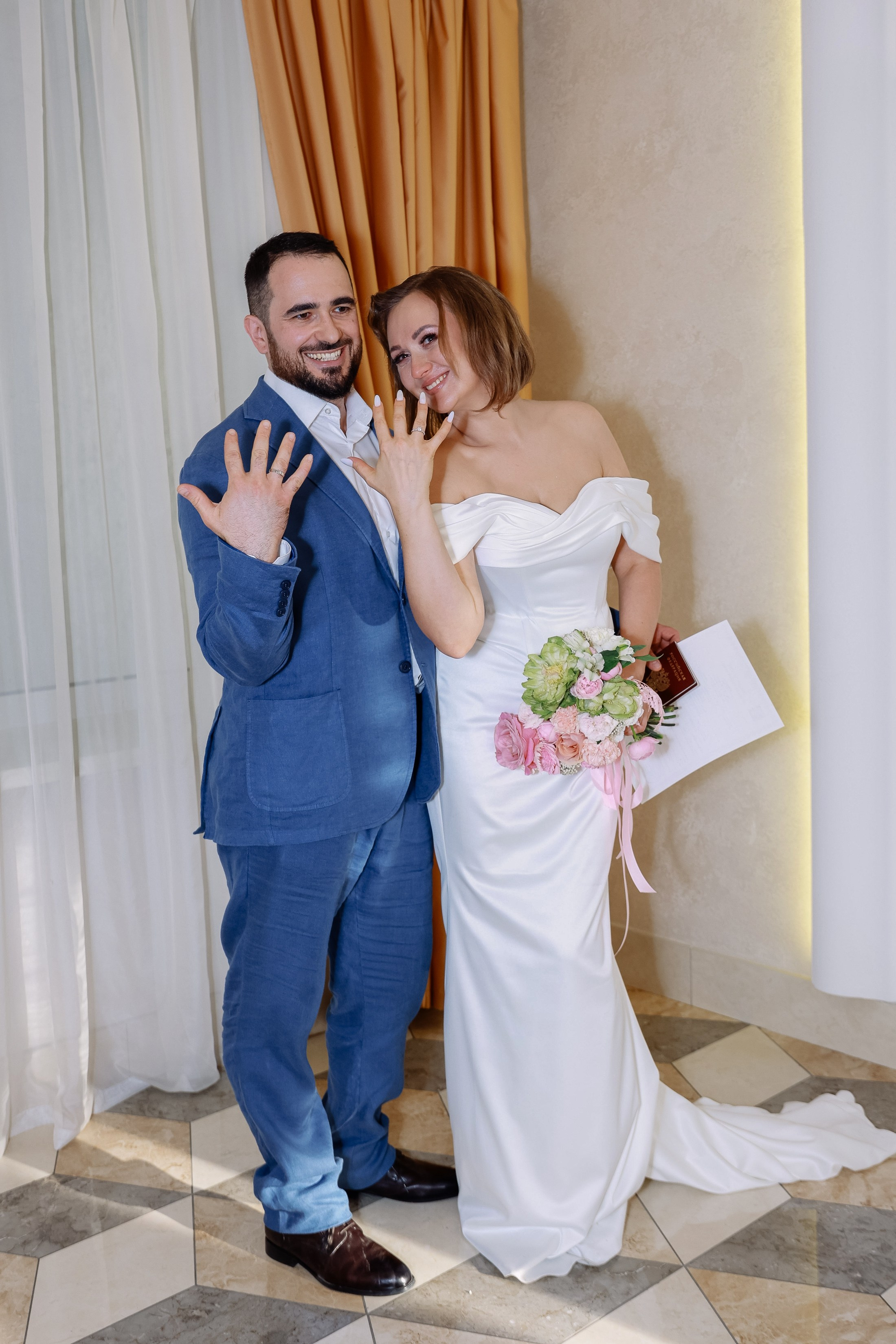 Мария и Андрей ЗАГС. Фотограф Юлия Мальцева