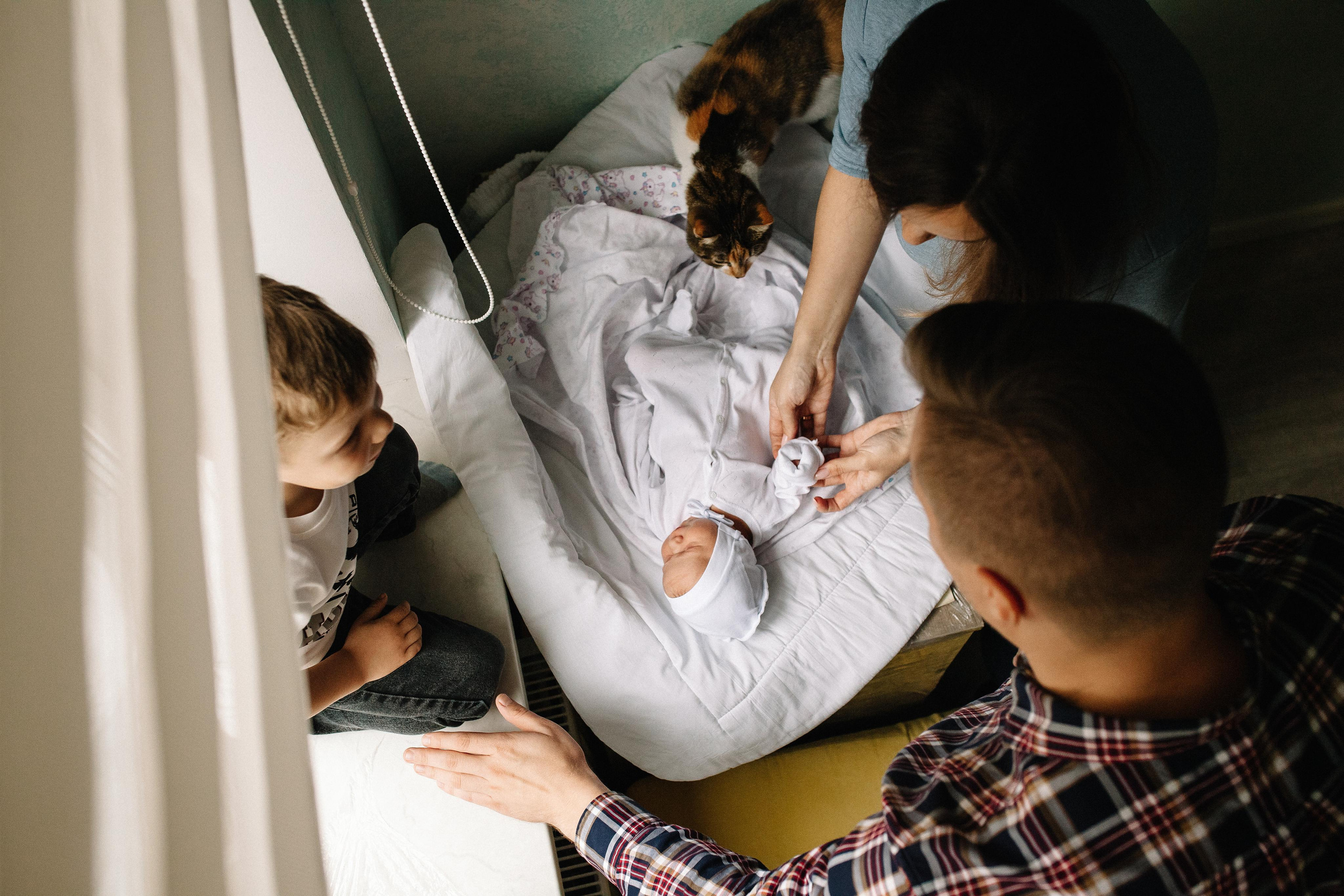Выписка из род дома. Семейный и свадебный фотограф в Майкопе Михаил Мартиросян