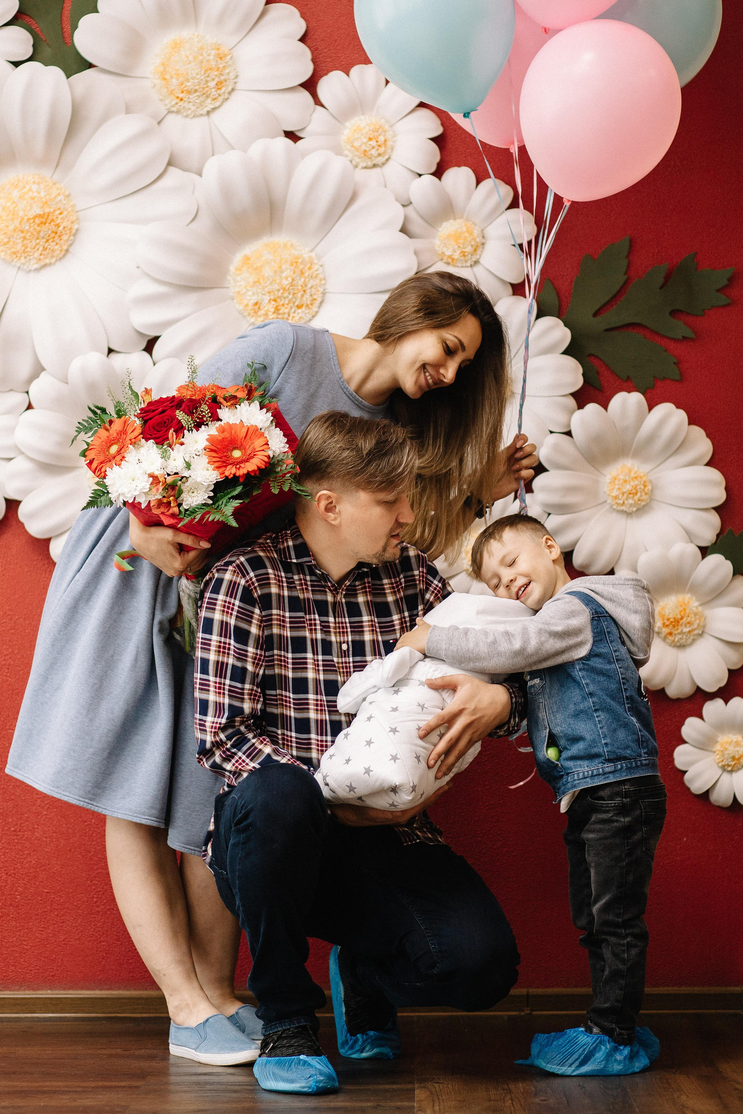 Выписка из род дома. Семейный и свадебный фотограф в Майкопе Михаил Мартиросян