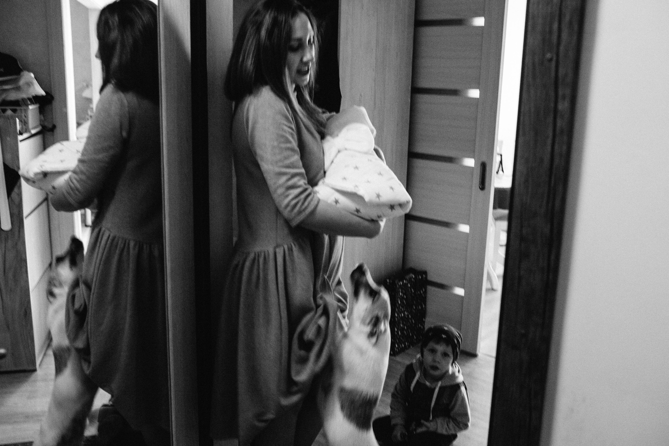 Выписка из род дома. Семейный и свадебный фотограф в Майкопе Михаил Мартиросян