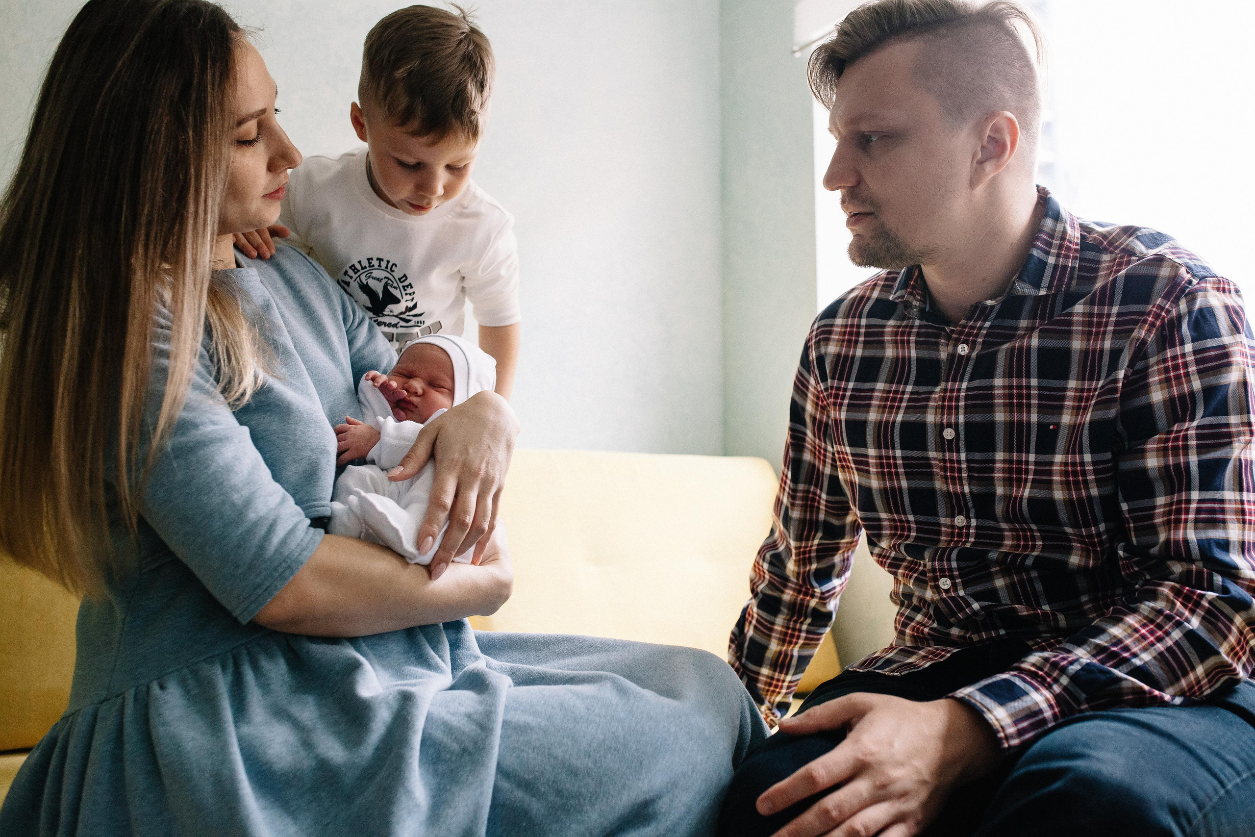 Выписка из род дома. Семейный и свадебный фотограф в Майкопе Михаил Мартиросян
