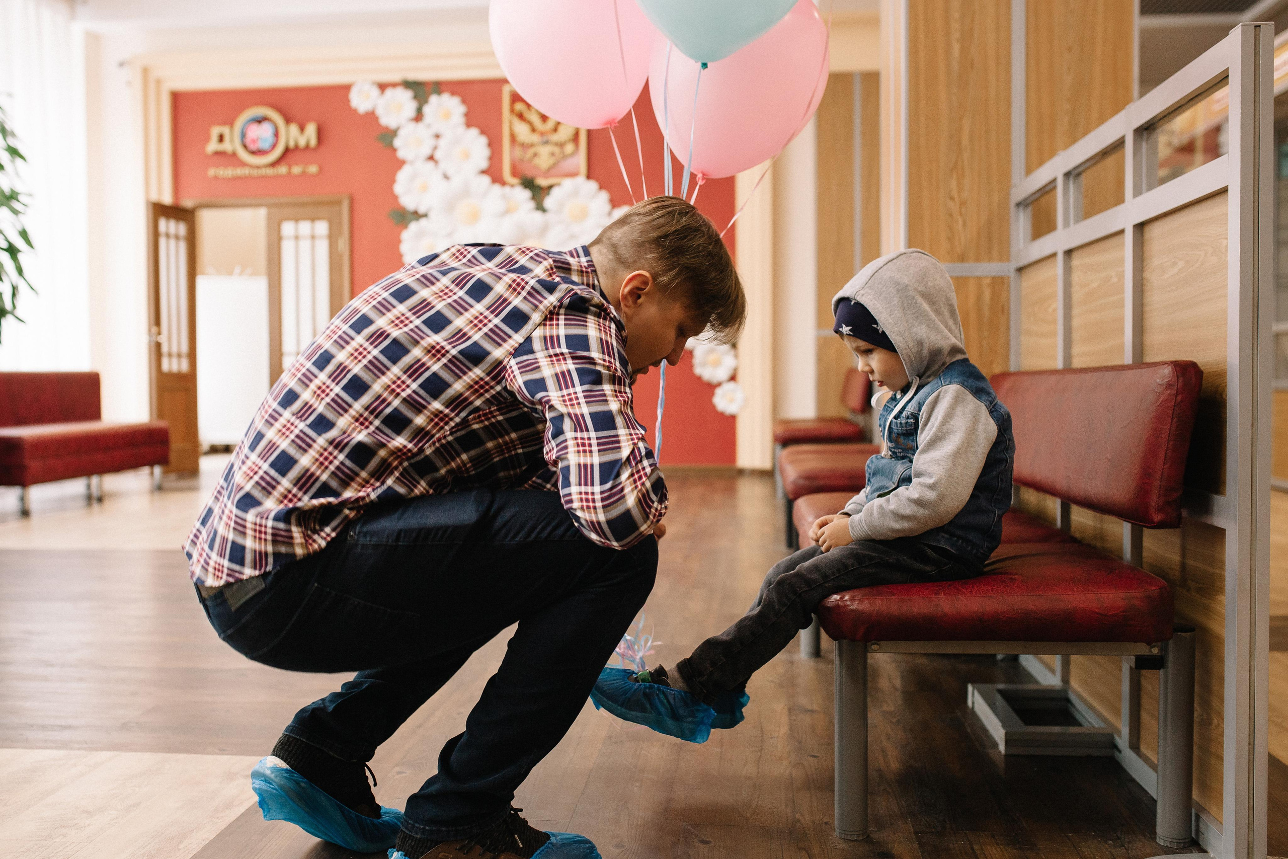 Выписка из род дома. Семейный и свадебный фотограф в Майкопе Михаил Мартиросян