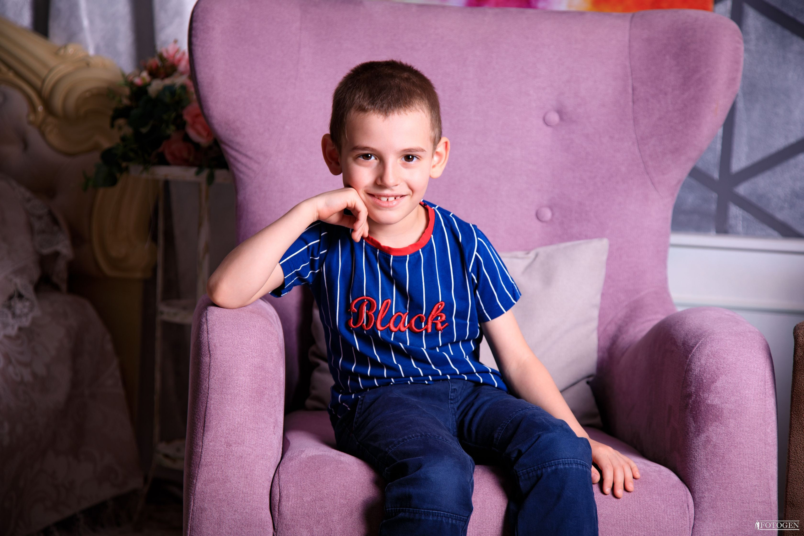 Фотосессия Мальчиков до 6 лет в Студии — Fotogen. Интерьерная фотостудия FOTOGEN г. Краснодар
