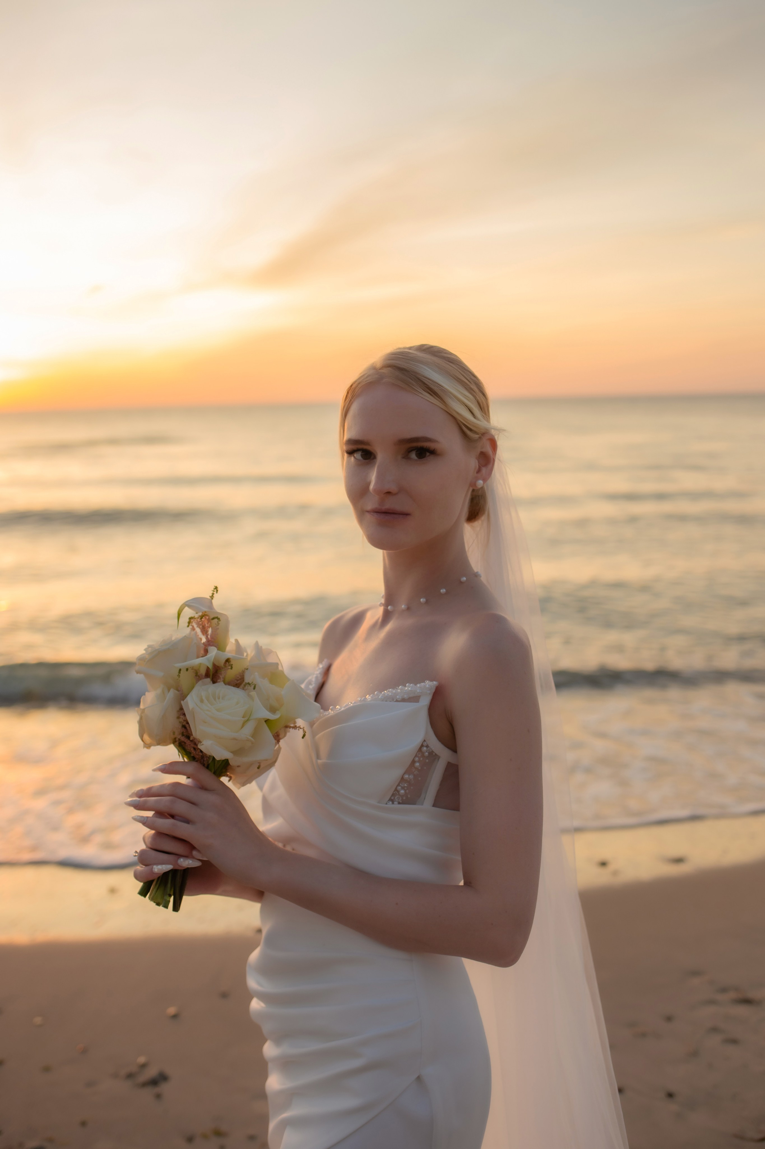 Александра и Влад. На закате. Фотограф в Калининграде Решетникова Алина