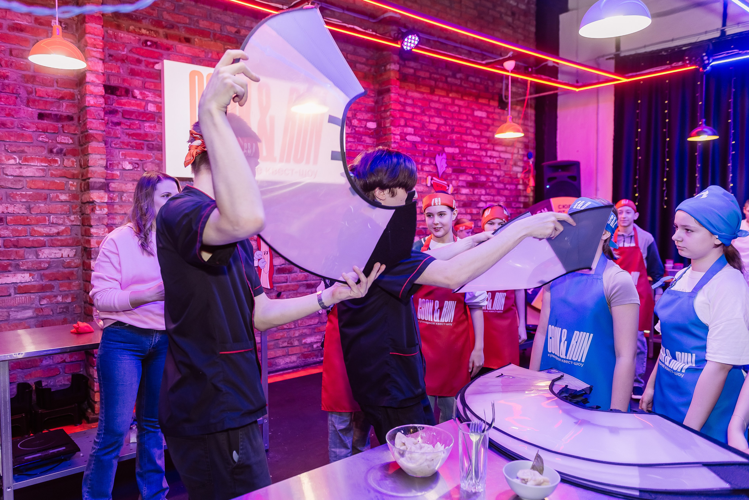 Cook & Run, шоу с готовкой. Детский фотограф, семейный фотограф и репортажи в Кемерово