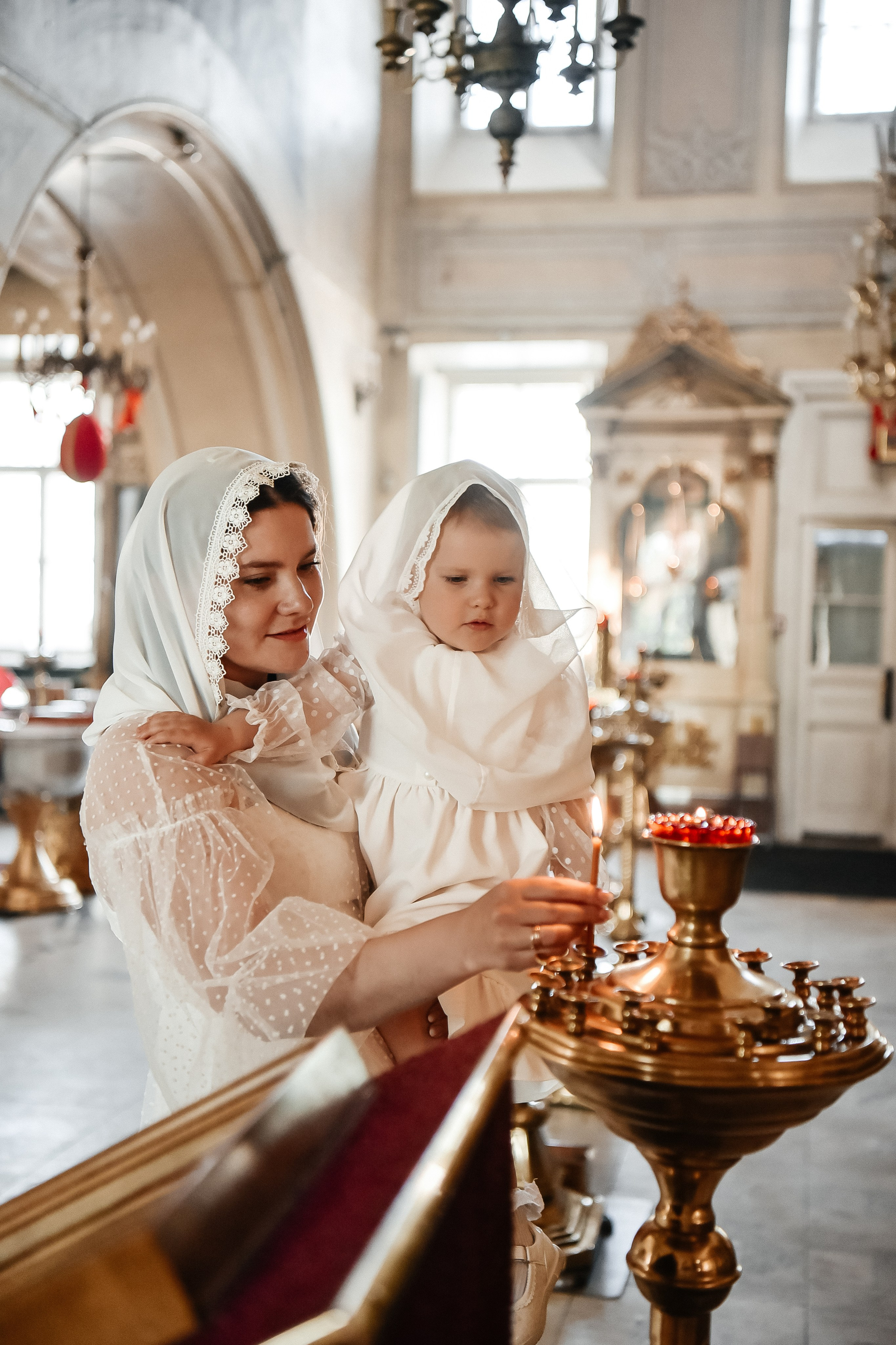 Крещение Милы. Фотограф в Москве и Королёве Сутягина Мария