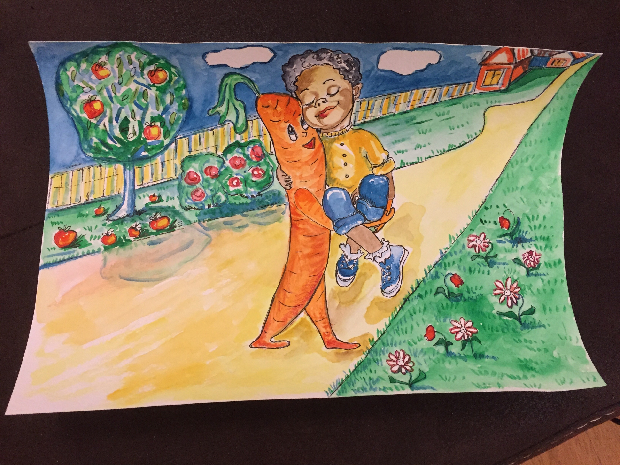 Illustration 20/30 watercolor on paper 2021