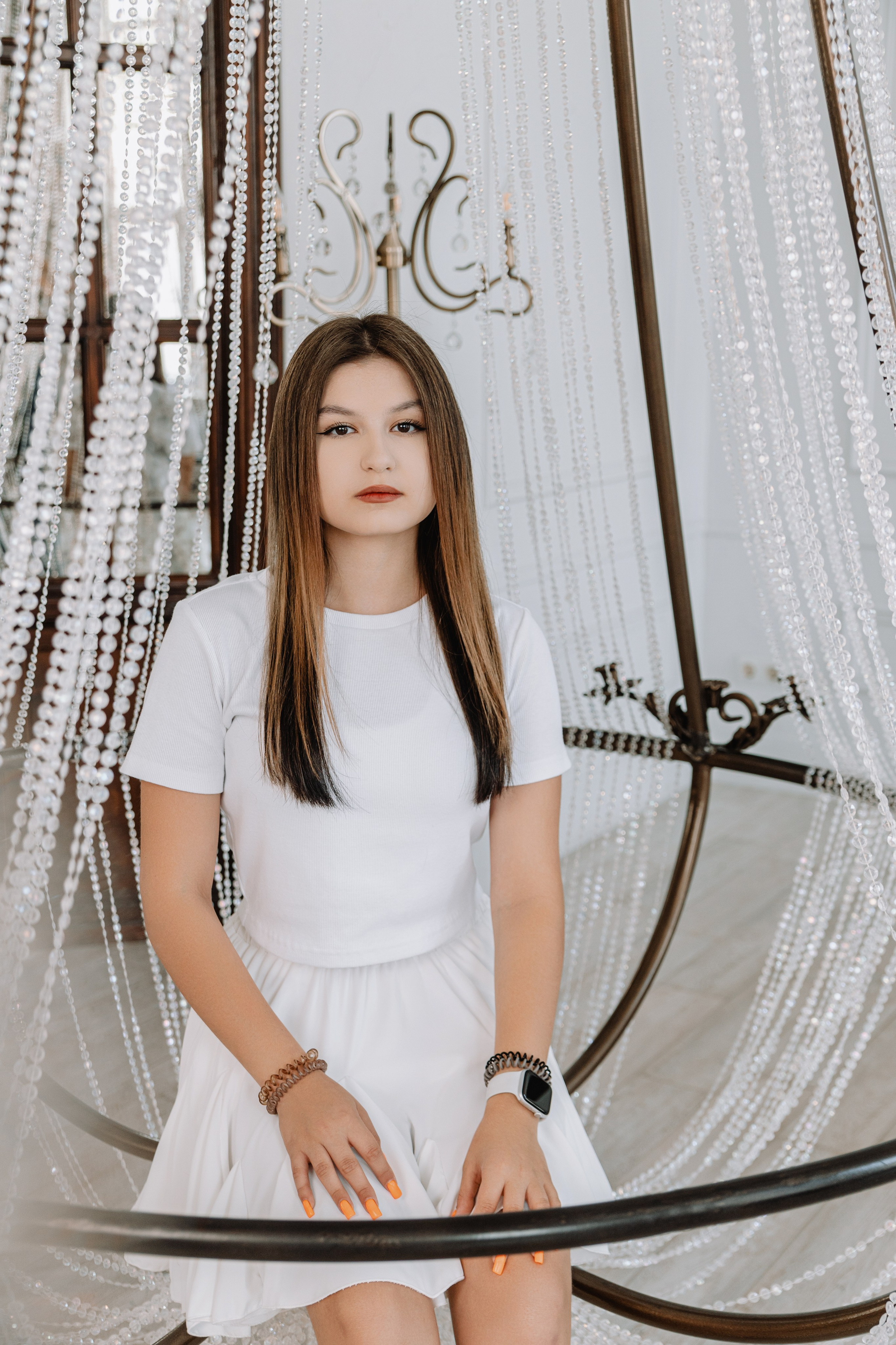 Евгения, Михаил и Дарина и собачка Чарли. Фотограф Воронеж Варвара