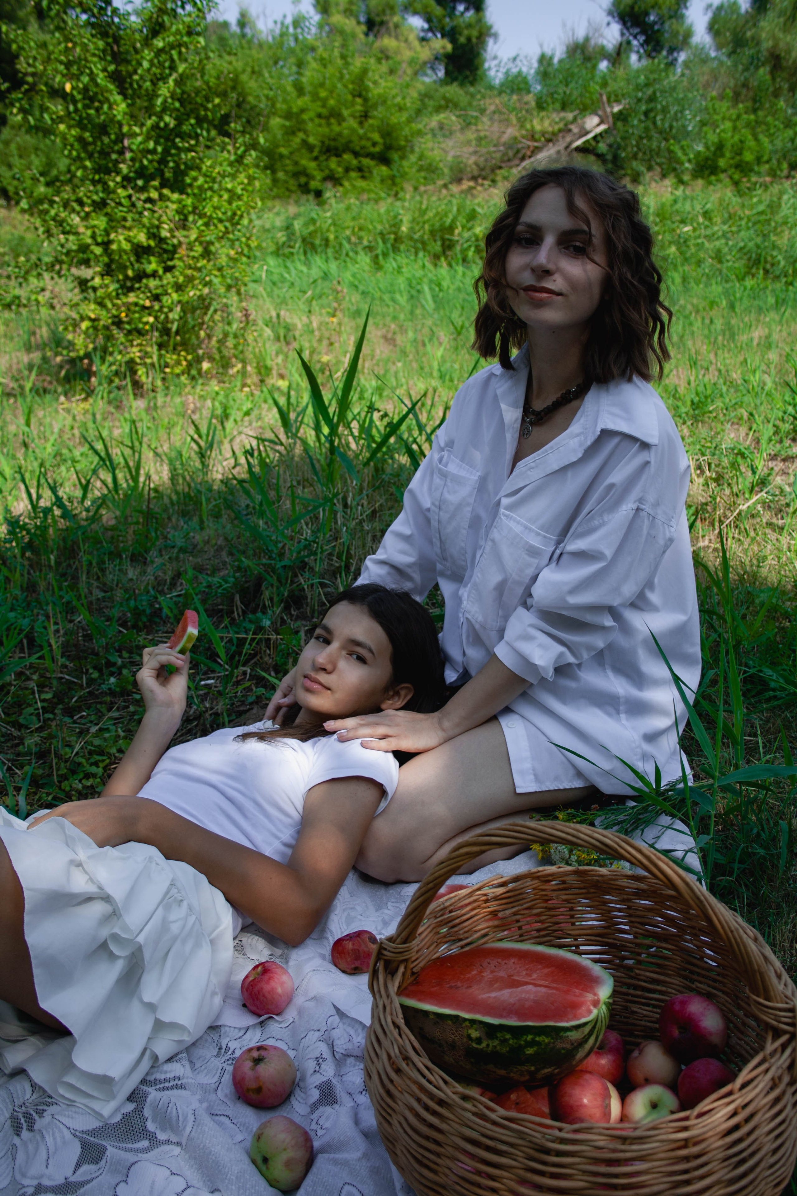 Арбузный пикник. Портретный фотограф в Саратове