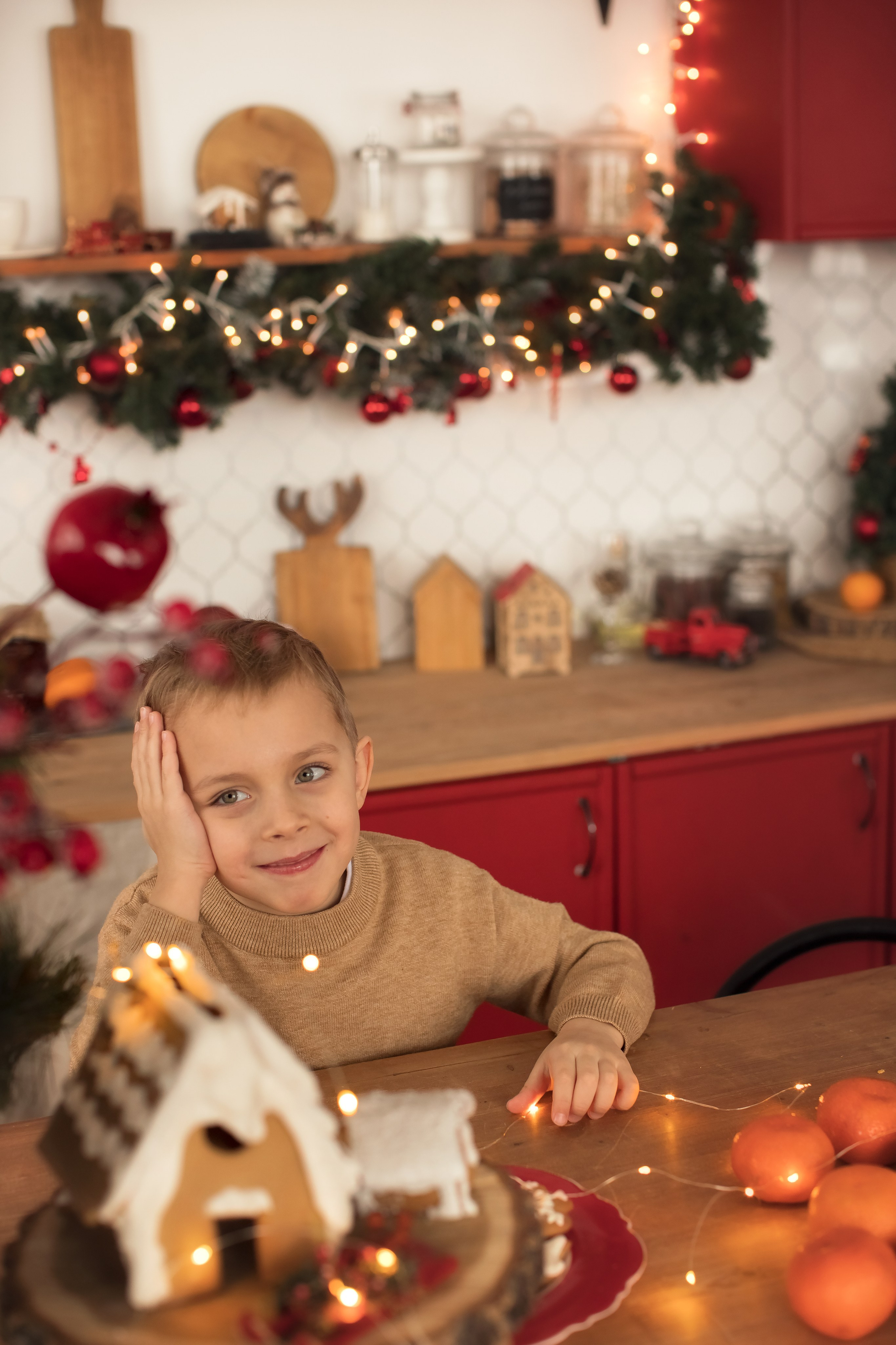 Новогодние объятия. Семейный и детский фотограф в Саратове Полина Коткина