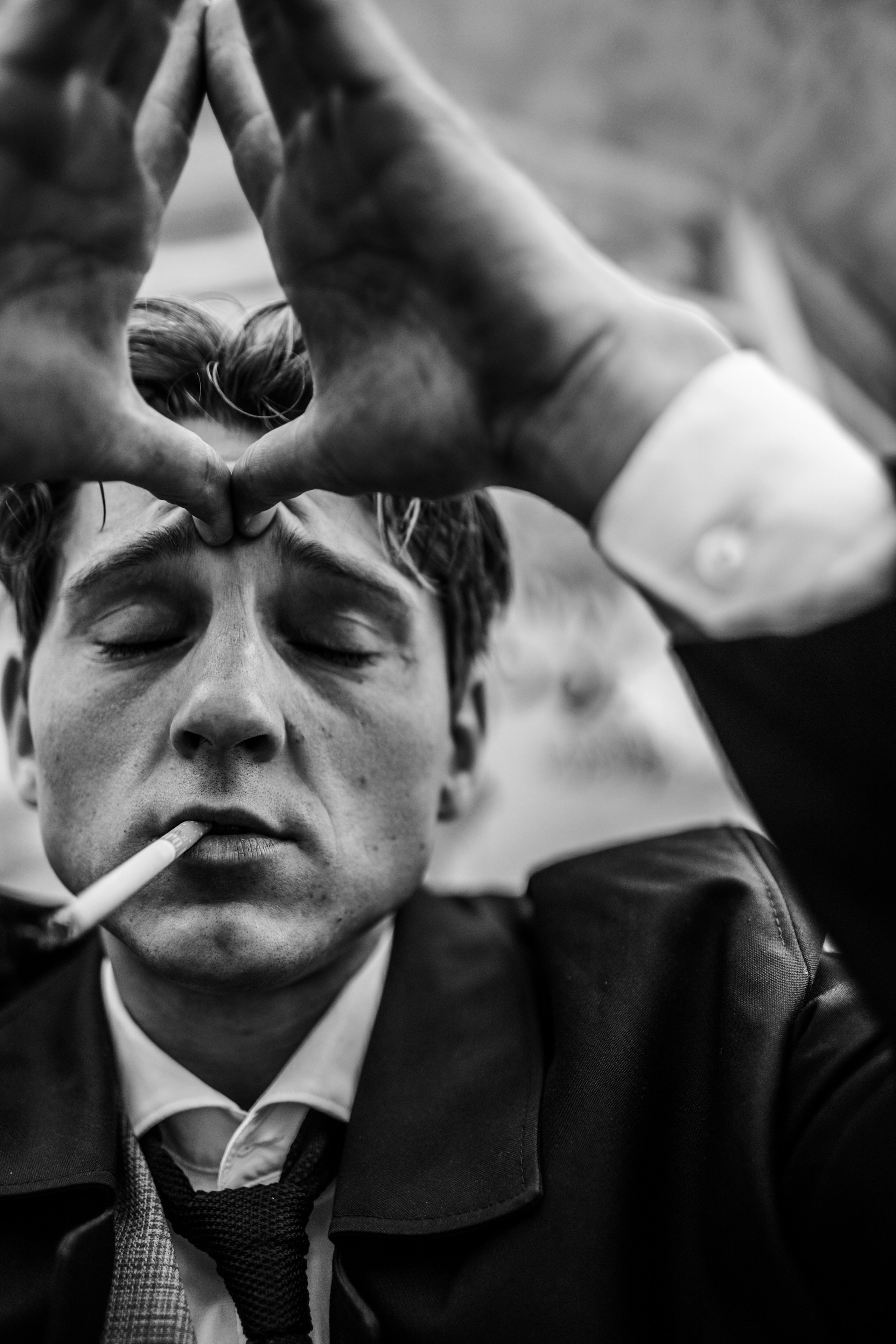 Фотография, отражающая внутренний мир мужчины, Москва.