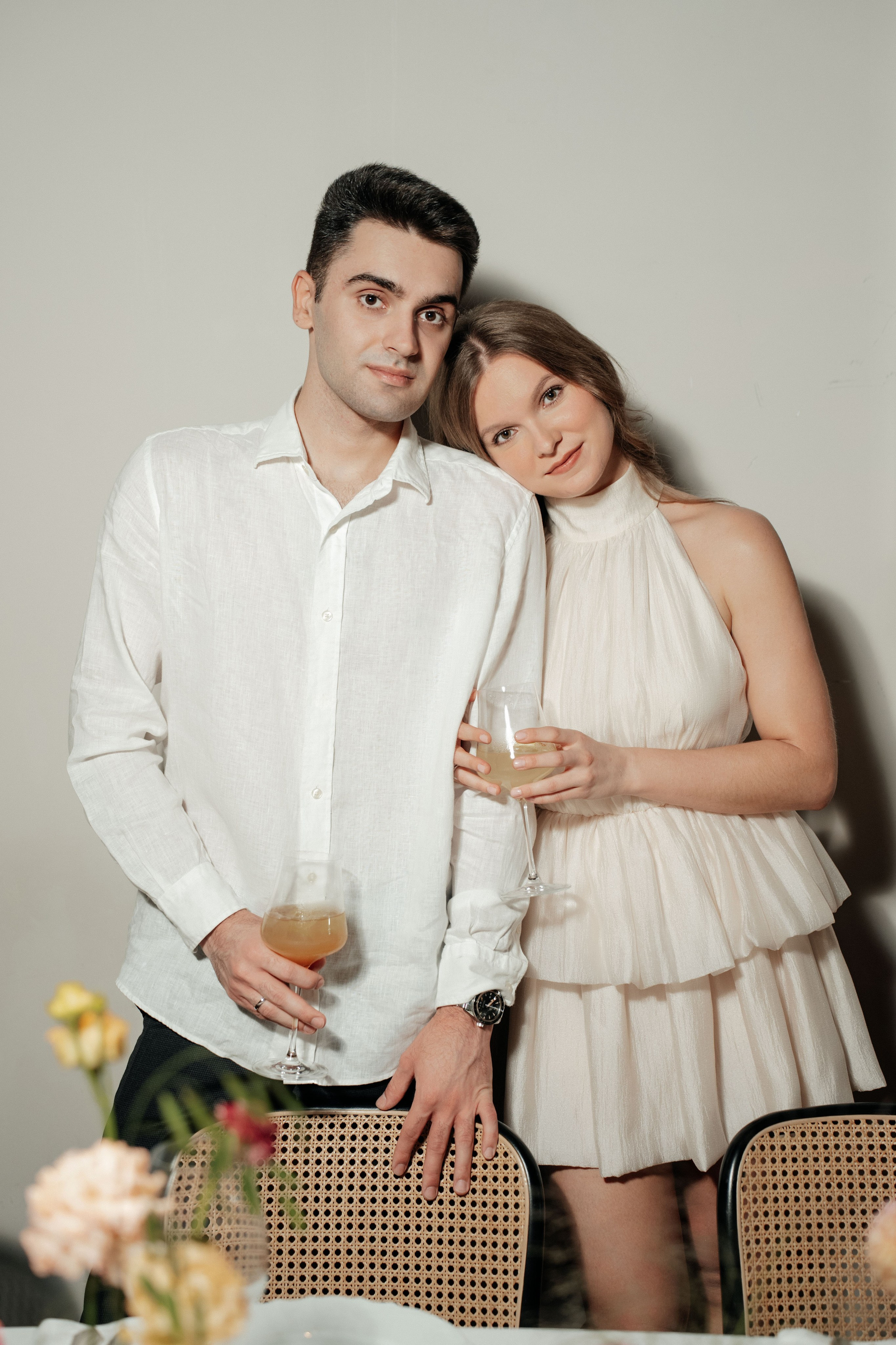 Свадебный ужин в кругу друзей/ ресторан Мина. Свадебный фотограф Москва Александра Аверкова