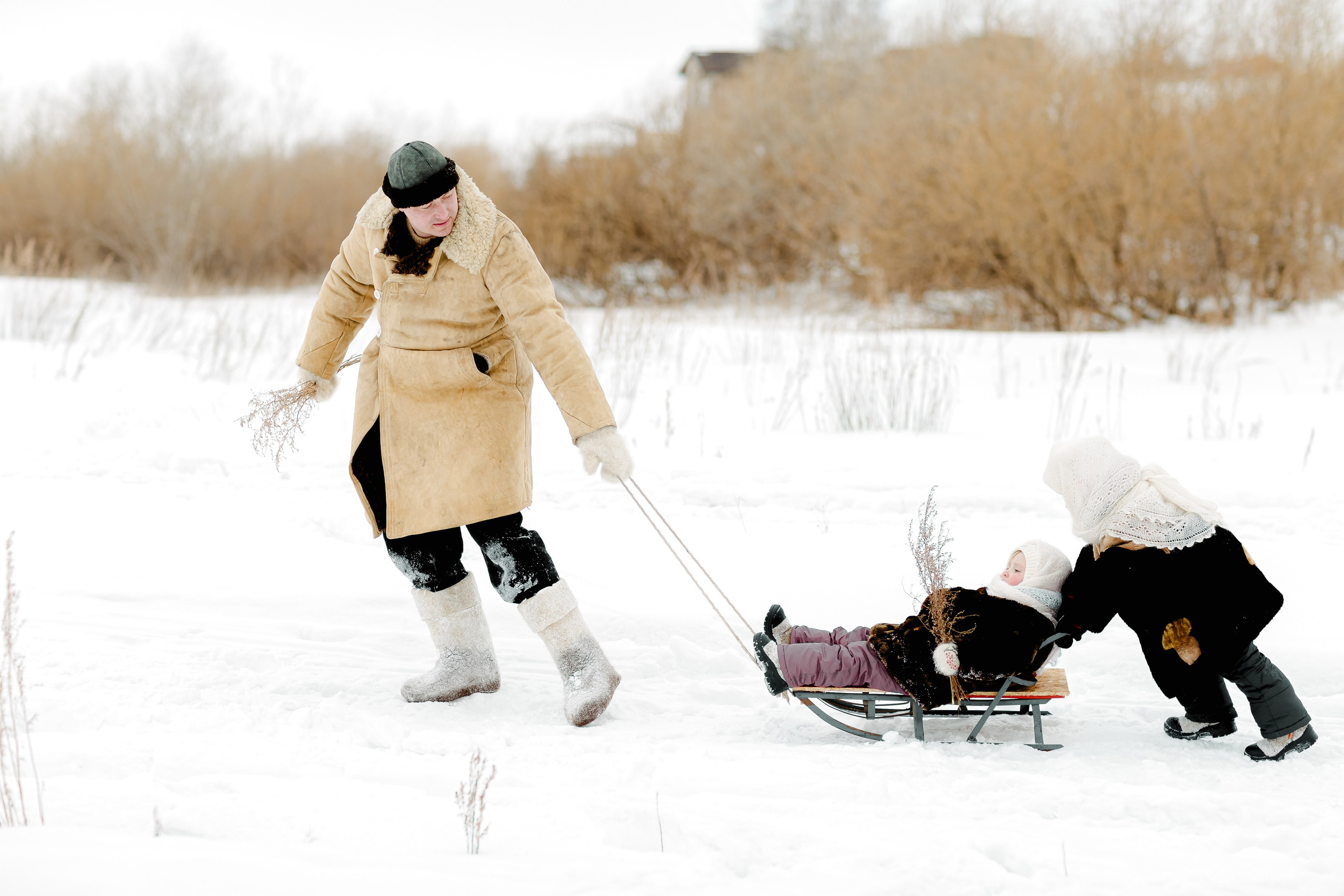 В старину. Дмитрий Белим — Семейный фотограф в Омске | Фотосессии для беременных и малышей