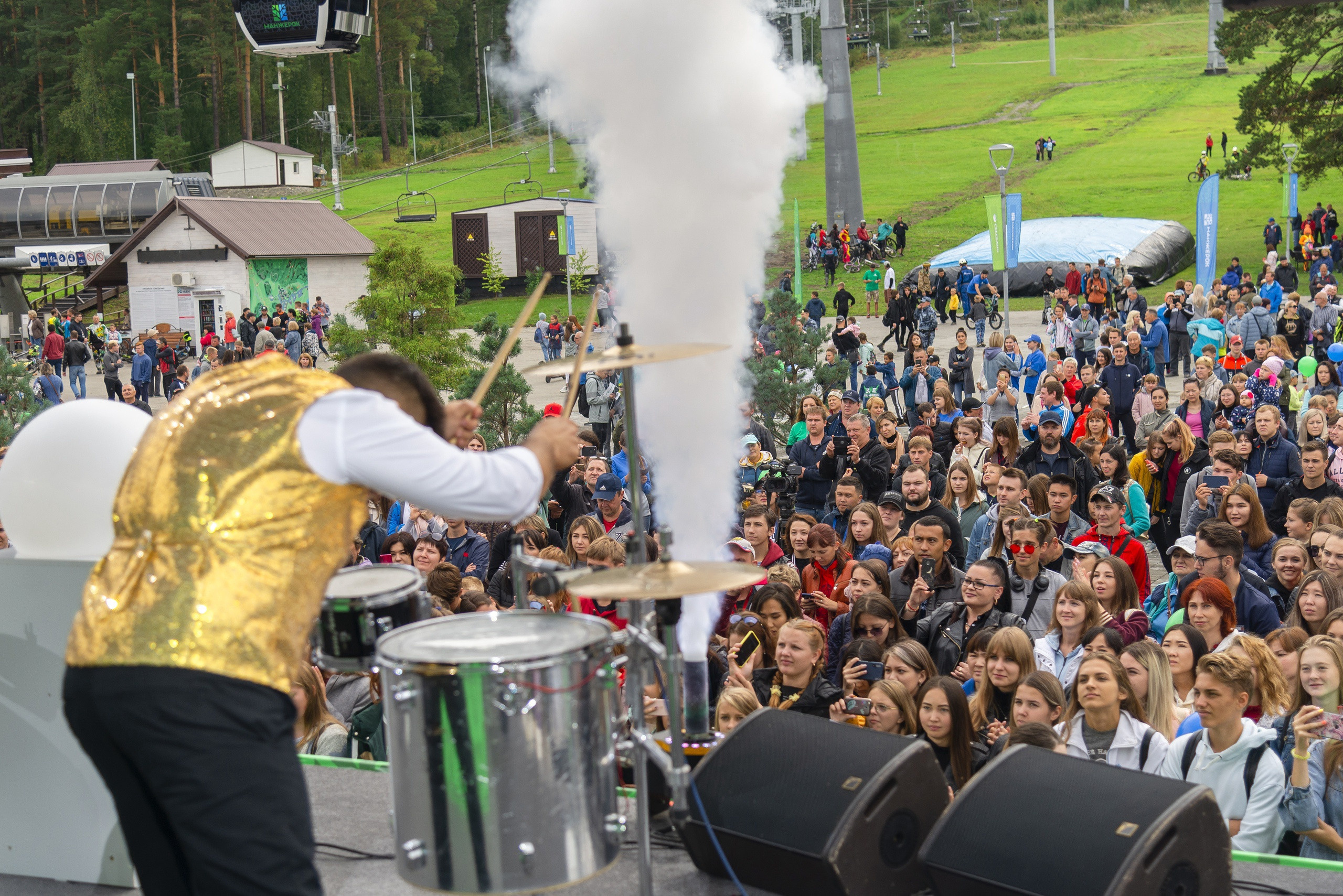 Манжерок. Открытие канатной дороги. Фотограф Опыт Качество Скорость Горный Алтай Барнаул