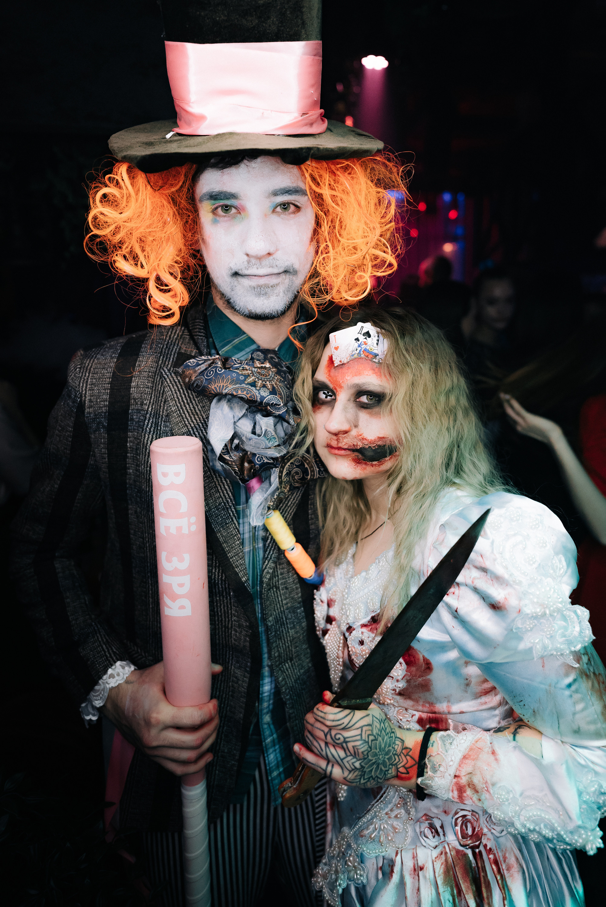 Съёмка в клубе