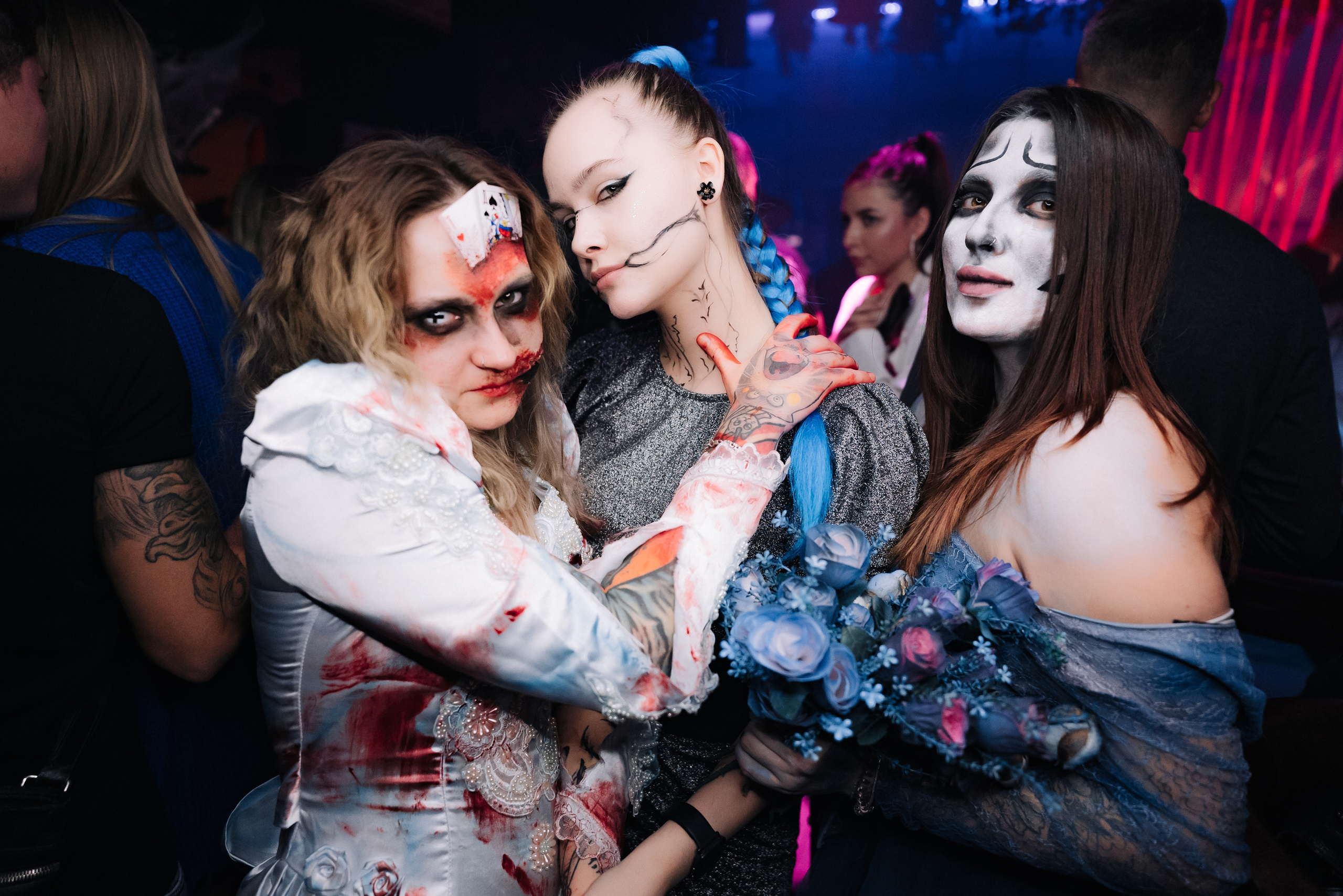 Съёмка в клубе