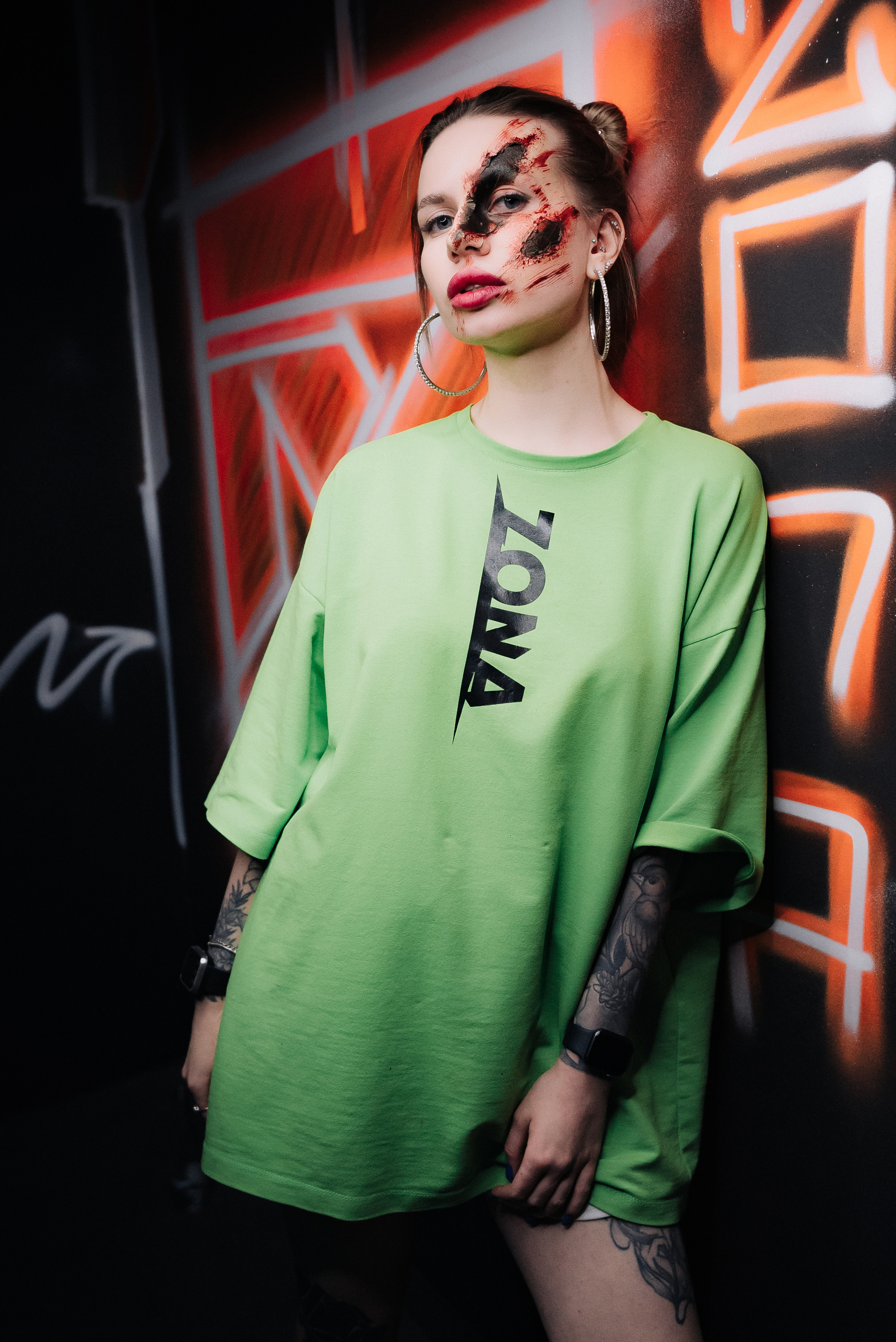 Съёмка в клубе