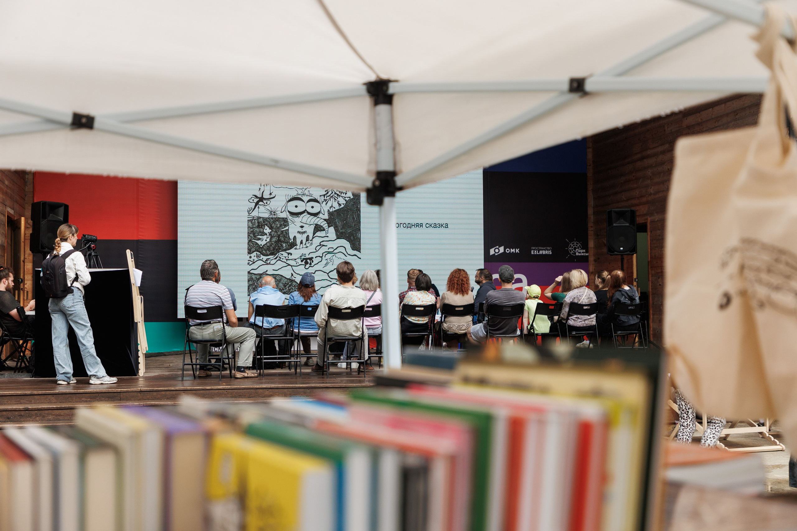 Книжный фестиваль «Смены» в Выксе 2025. Фотограф городских и семейных событий Артем Карпухин