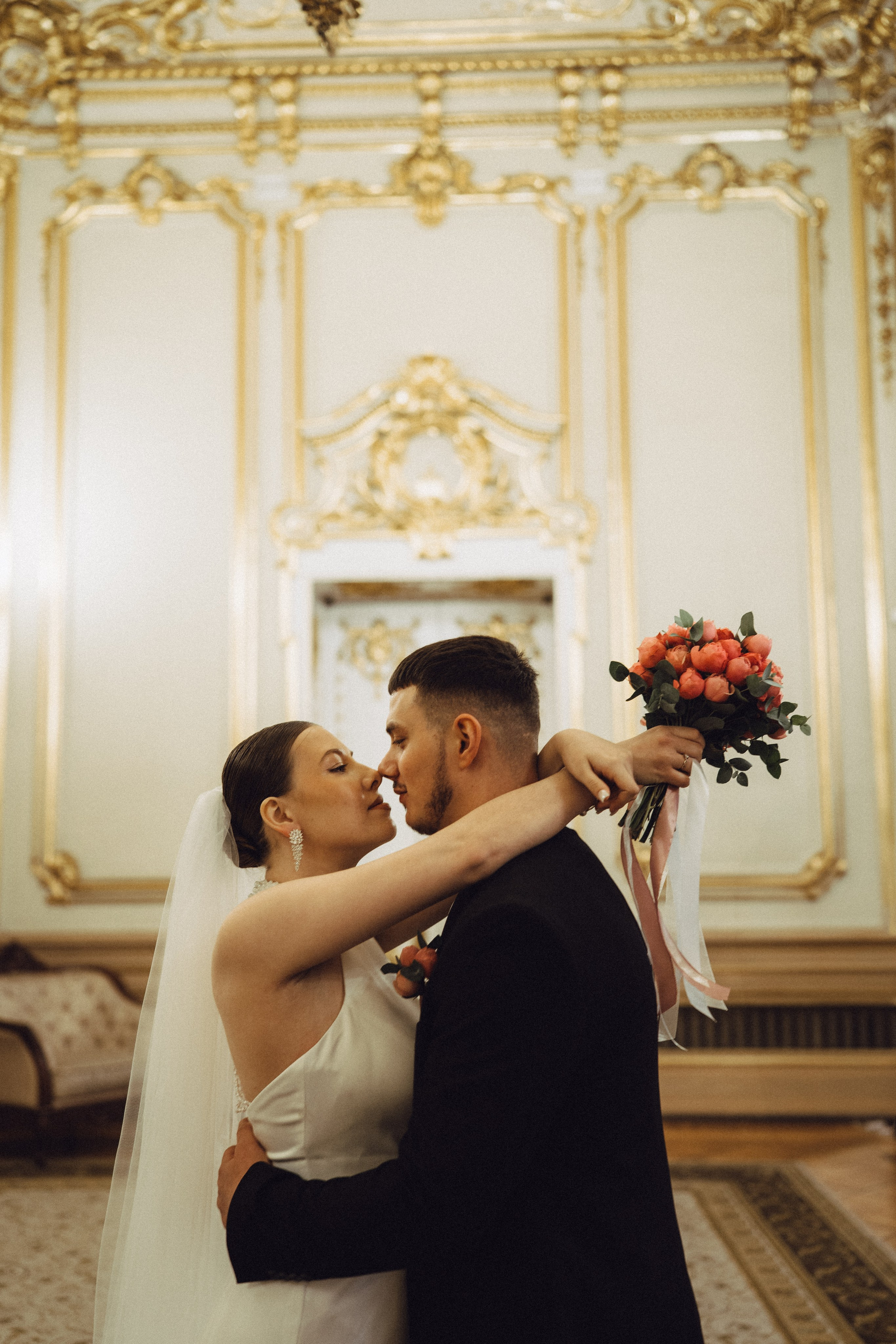 СВАДЕБНАЯ СЬЕМКА В ПЕВОМ ДВОРЦЕ БРАКОСОЧЕТАНИЯ. Профессиональный фотограф, Санкт-Петербург — Виктория Богомолова