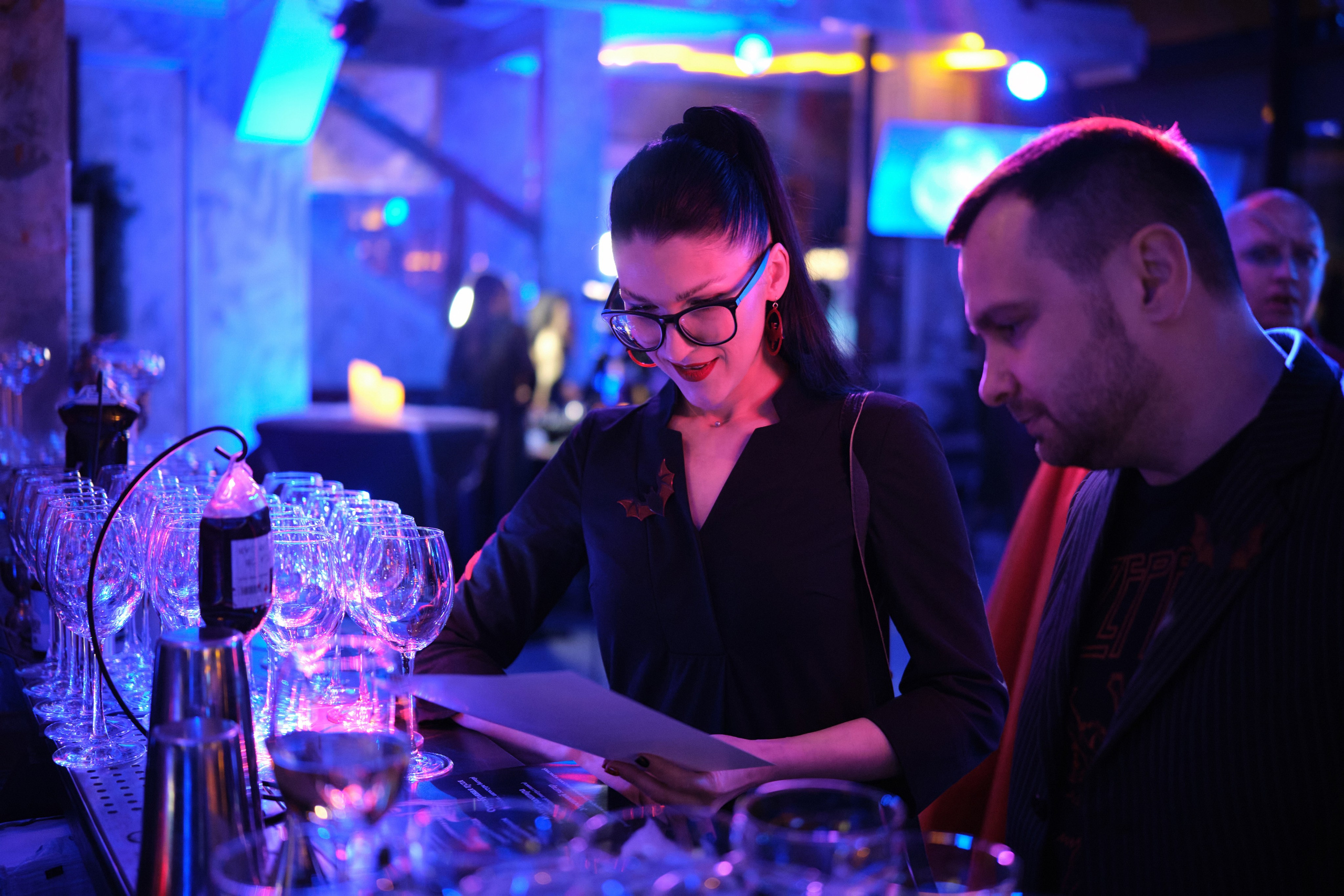 Бал вампиров в гастропабе Особняк. Репортажный фотограф Дмитрий Литвинский. Минск, Беларусь, мир