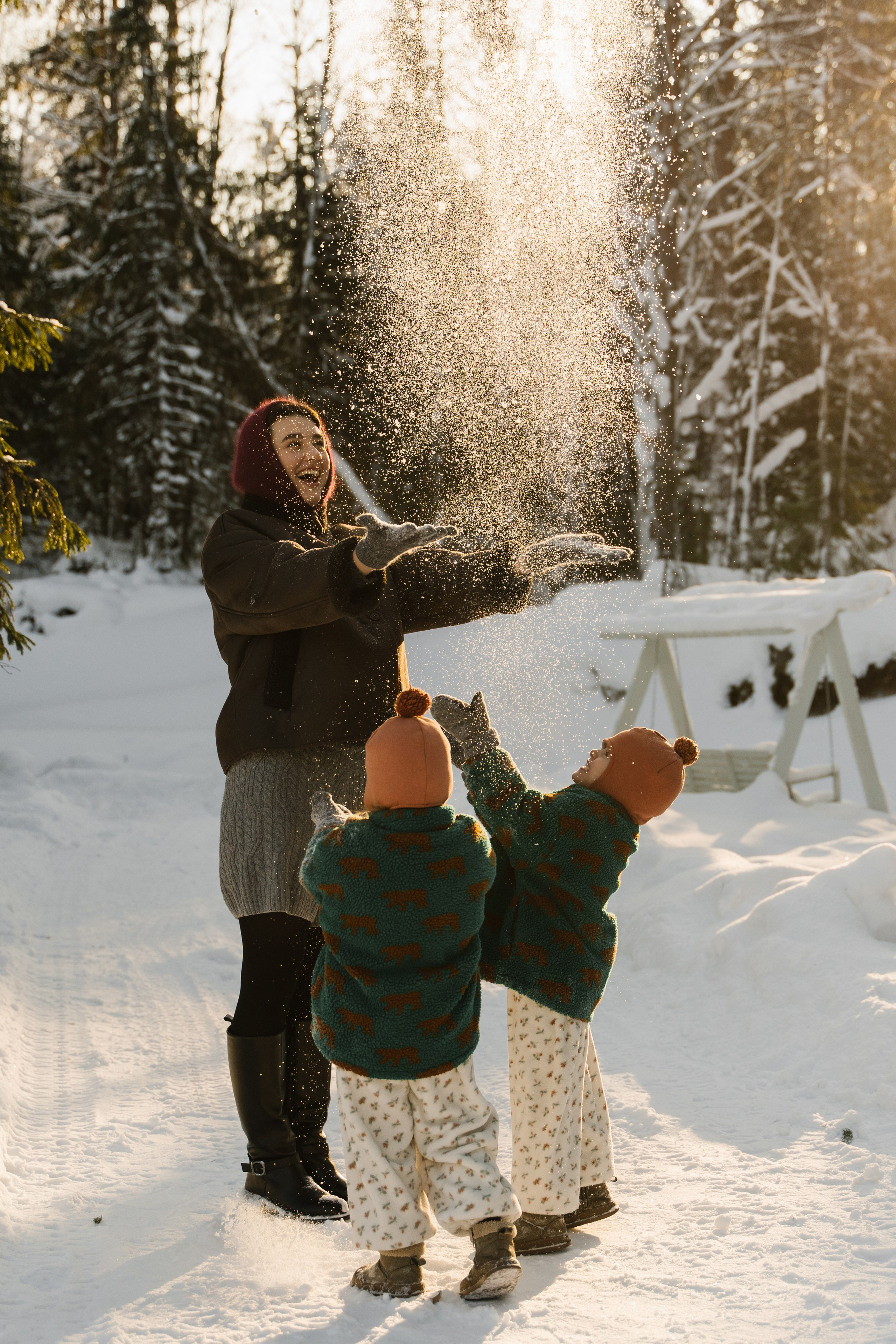 Мия, Луна и мама Лина. Свадебный и семейный фотограф в Новосибирске Светлана Варутина