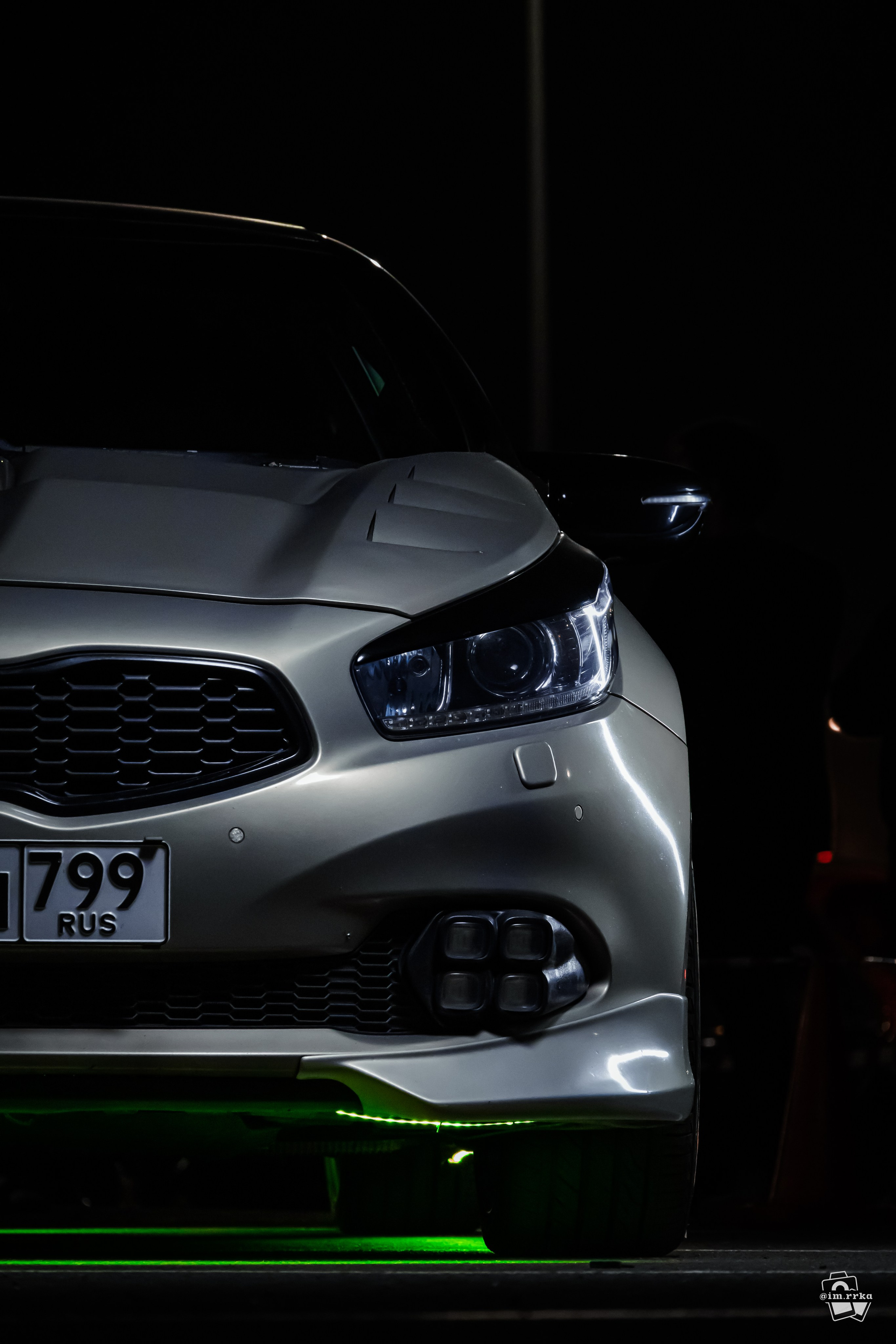 Короткая фотосессия. Kia Ceed. Ирина Санрайз — Автомобильный фотограф в Москве