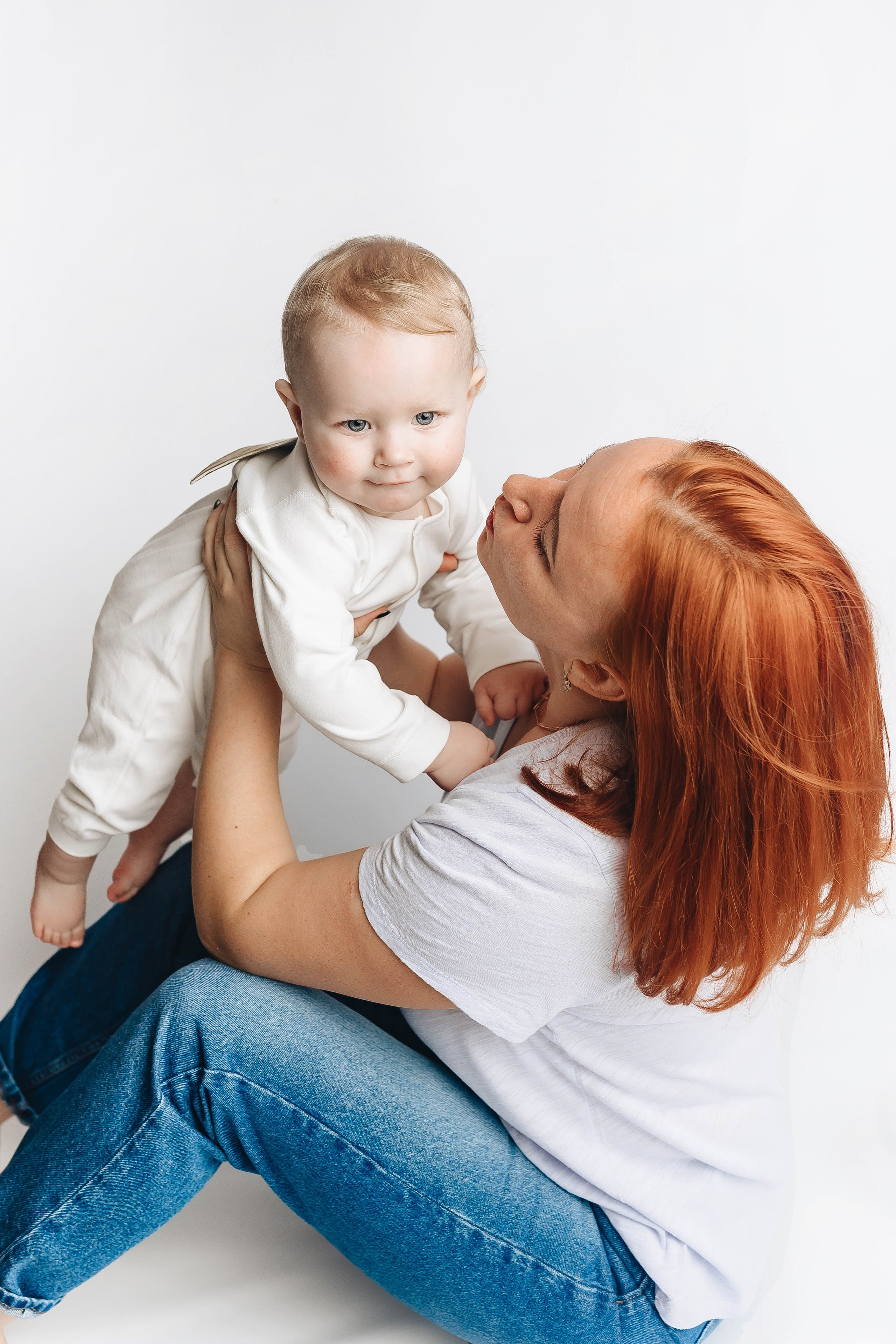 Семейные фото на годиках. Фотограф новорожденных Серпухов, Протвино, Москва I Марина Бурмистрова