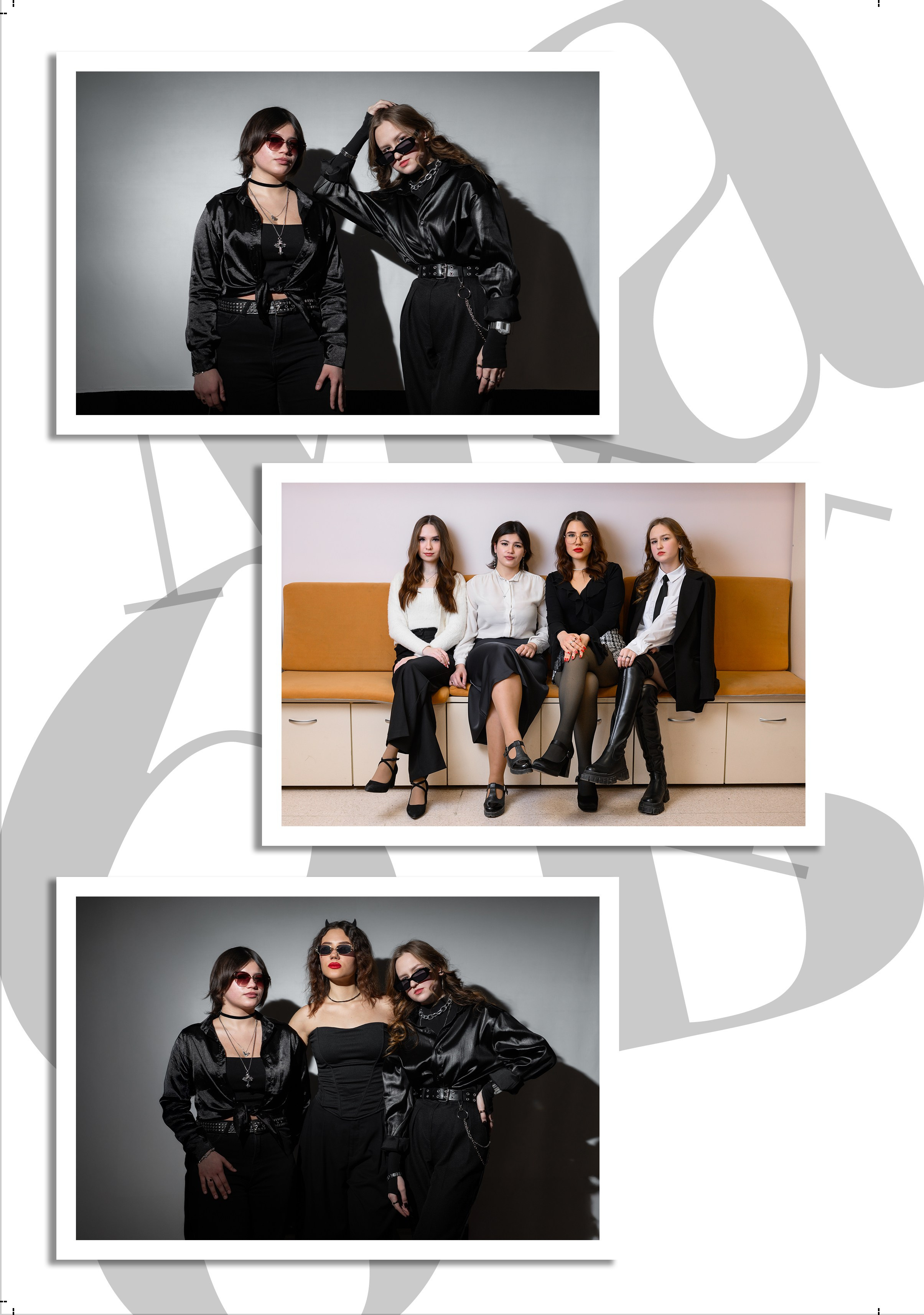 Фотосъемка на альбомы 9-11 классы. Выпускные альбомы Искитим Бердск Новосибирск