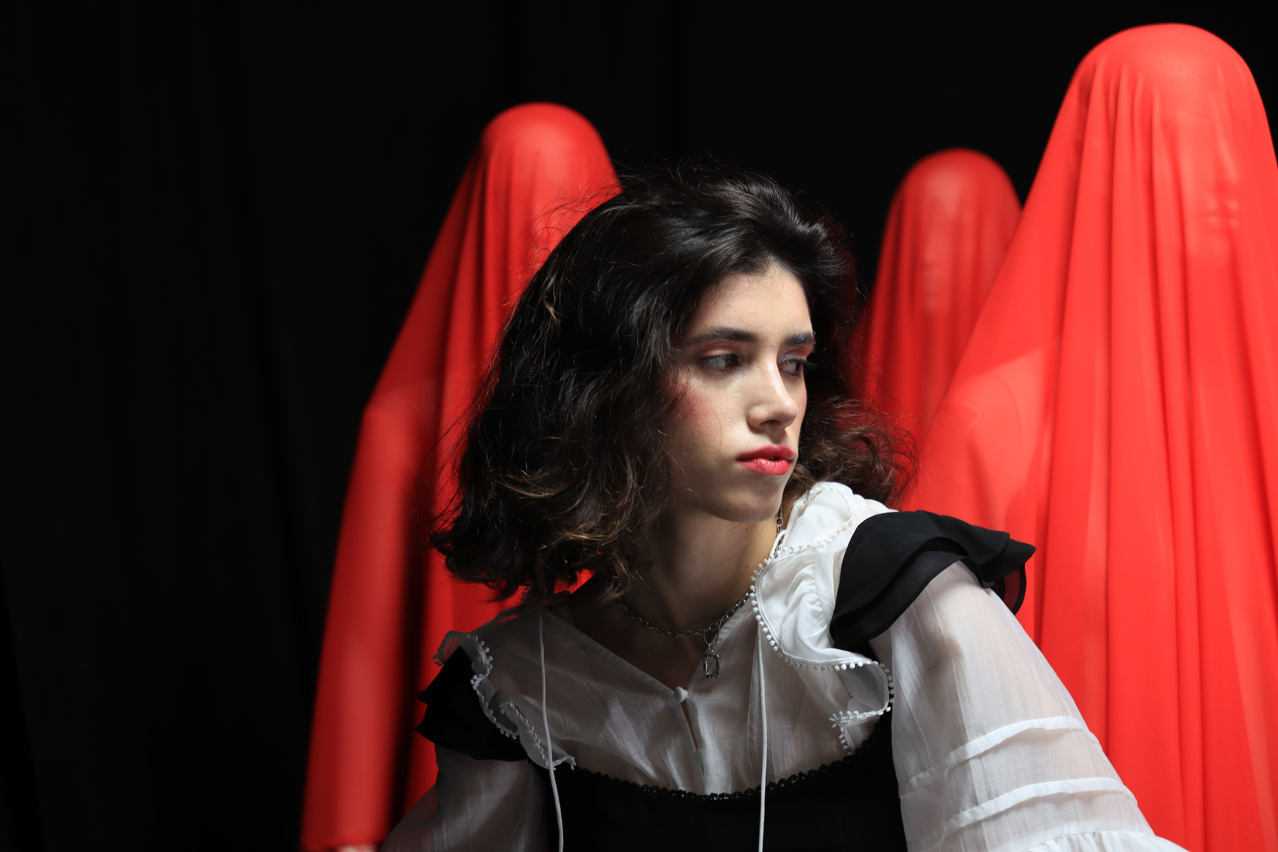 Студийная женская фотосессия | Москва, май 2025. Женский портретный фотограф в Москве Подгорнова Екатерина