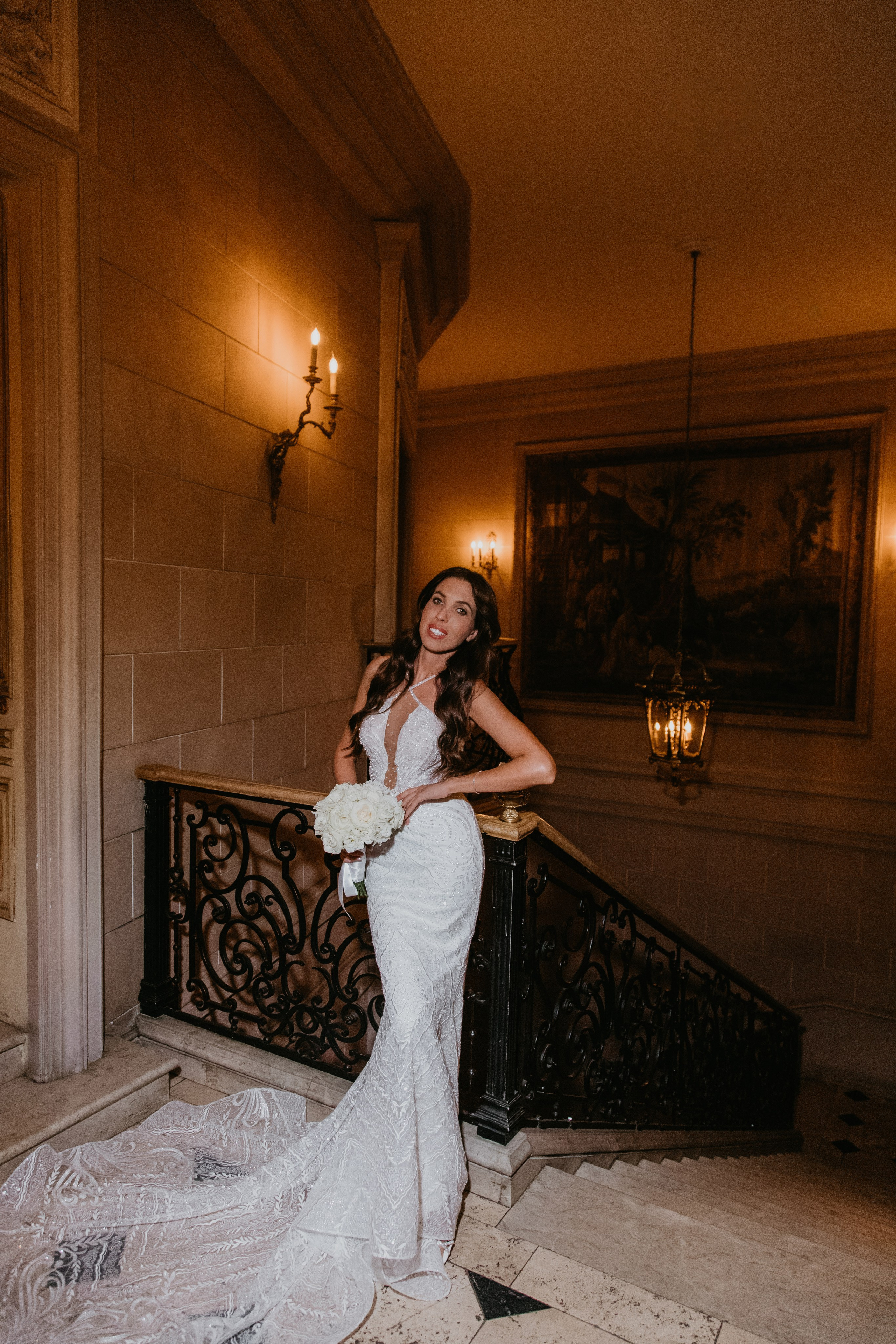 Свадебная фотосессия Амины и Антона в ресторане «Турандот». Фотограф Александра Сыщенко